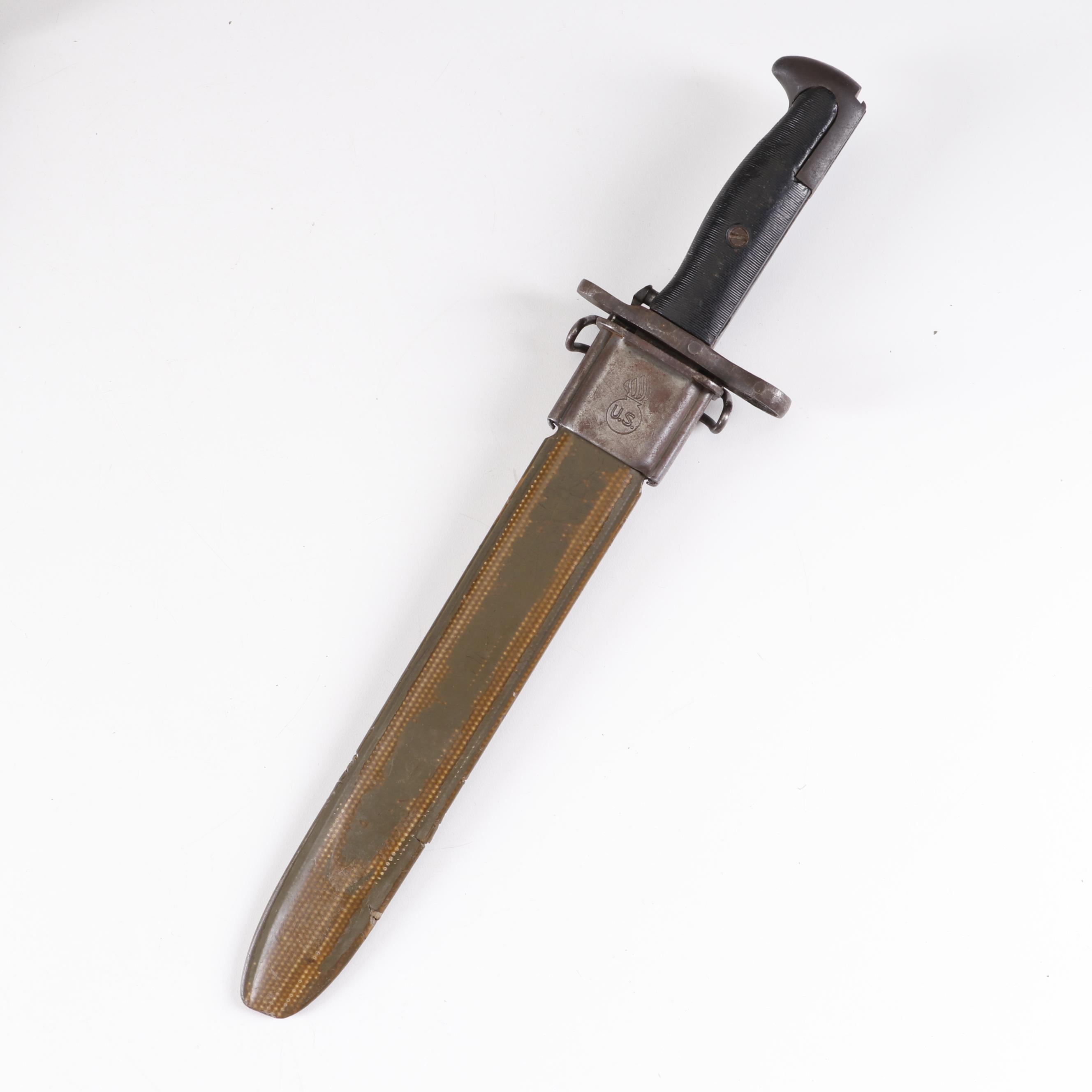 WWII Edged Weapons Featuring U.S. M1 Garand Bayonet