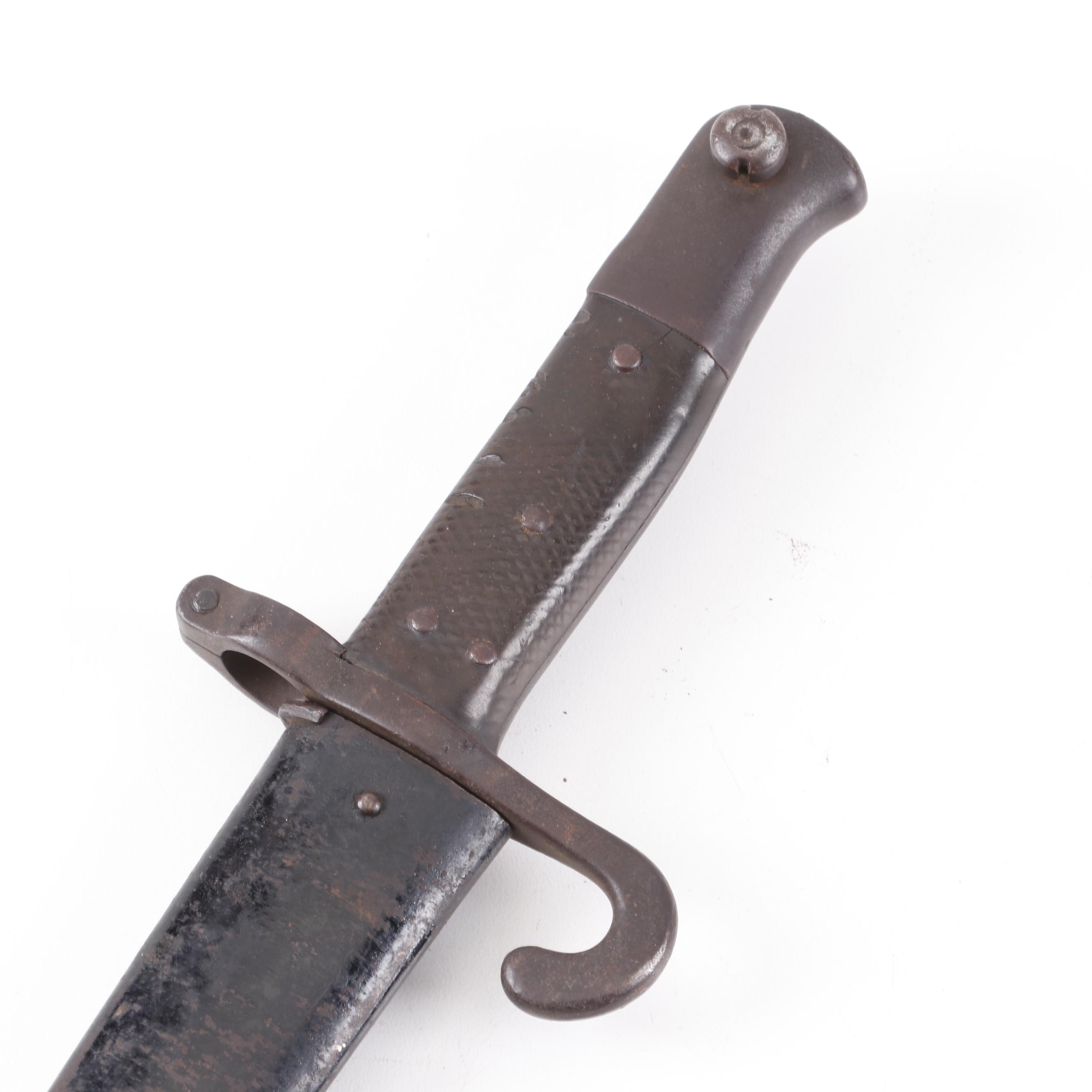 WWII Edged Weapons Featuring U.S. M1 Garand Bayonet