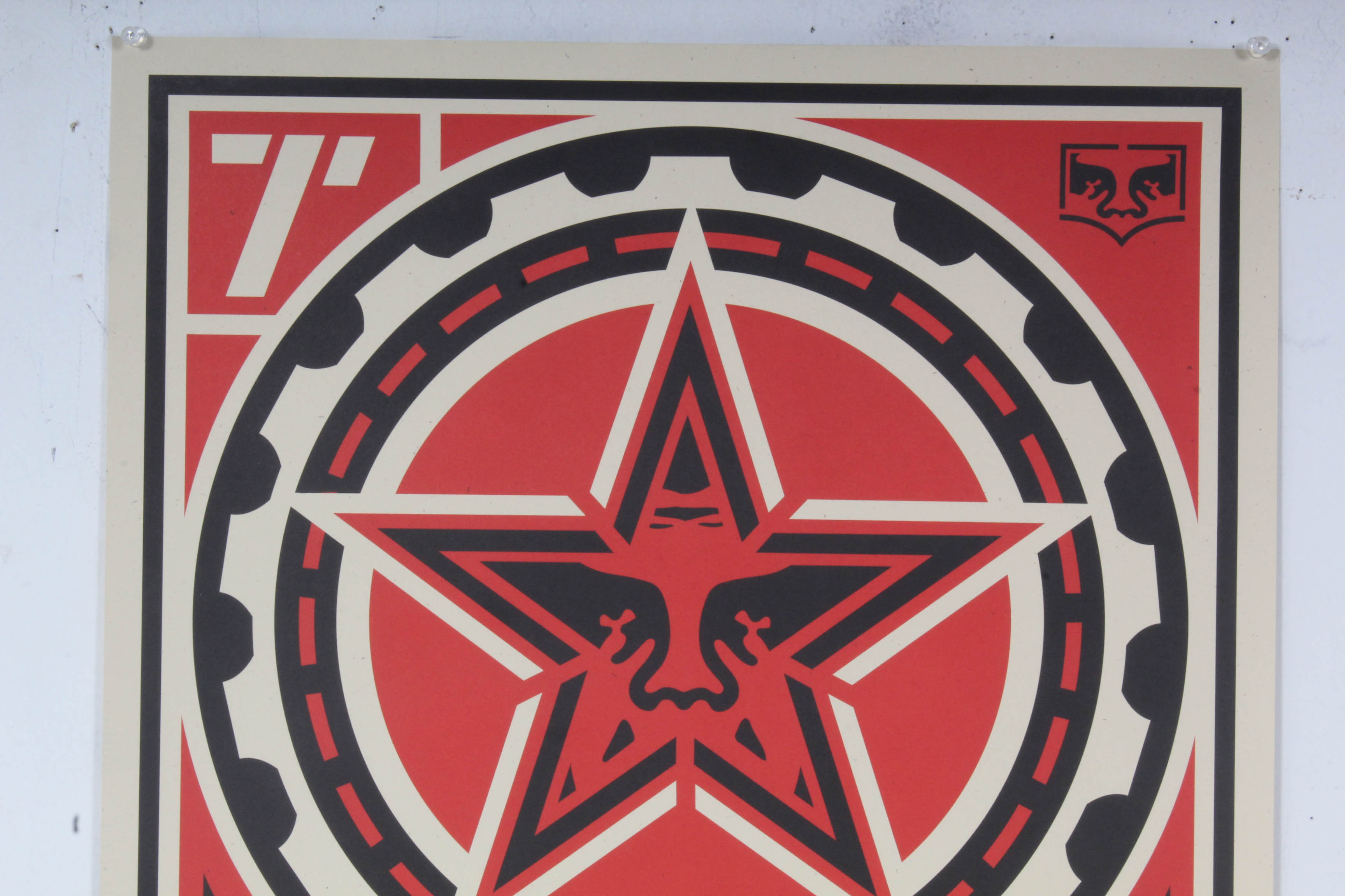 Shepard Fairey OBEY X LEVIS Offset Posters "Propaganda Engineering"