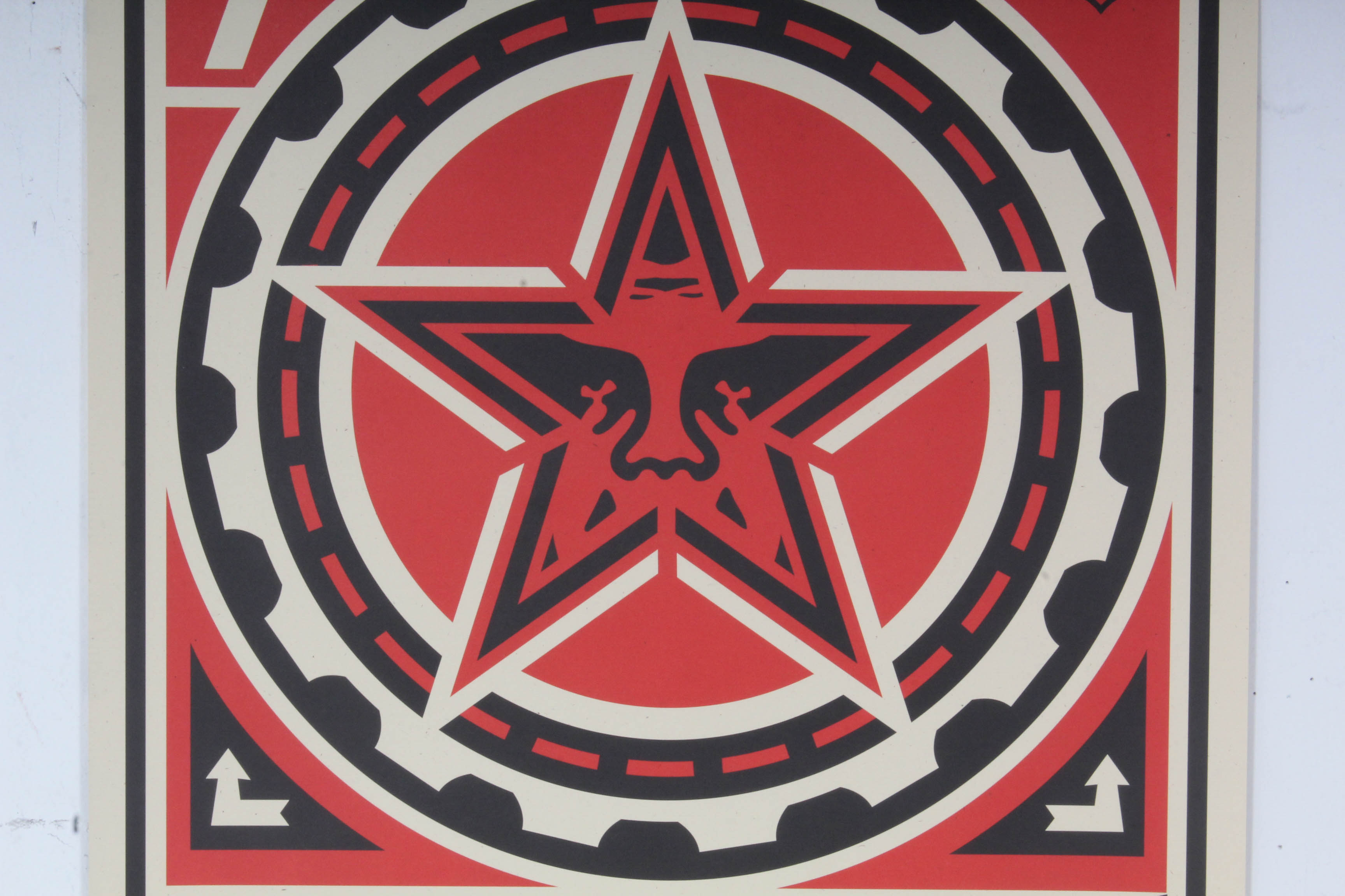 Shepard Fairey OBEY X LEVIS Offset Posters "Propaganda Engineering"