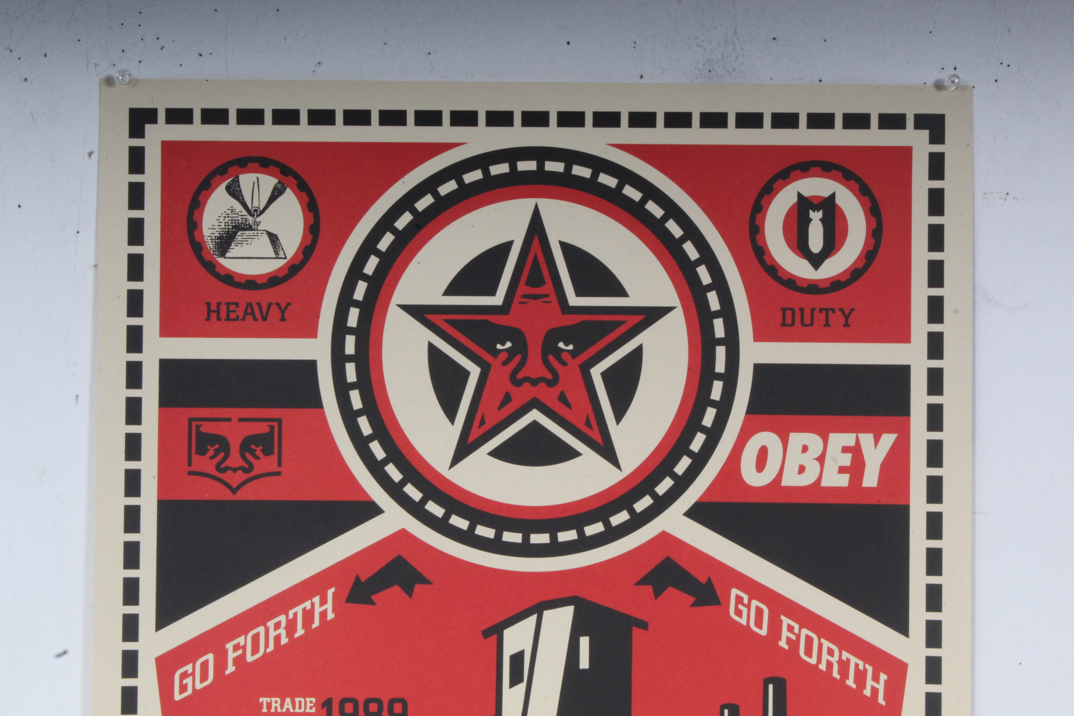 Shepard Fairey OBEY X LEVIS Offset Posters "Propaganda Engineering"
