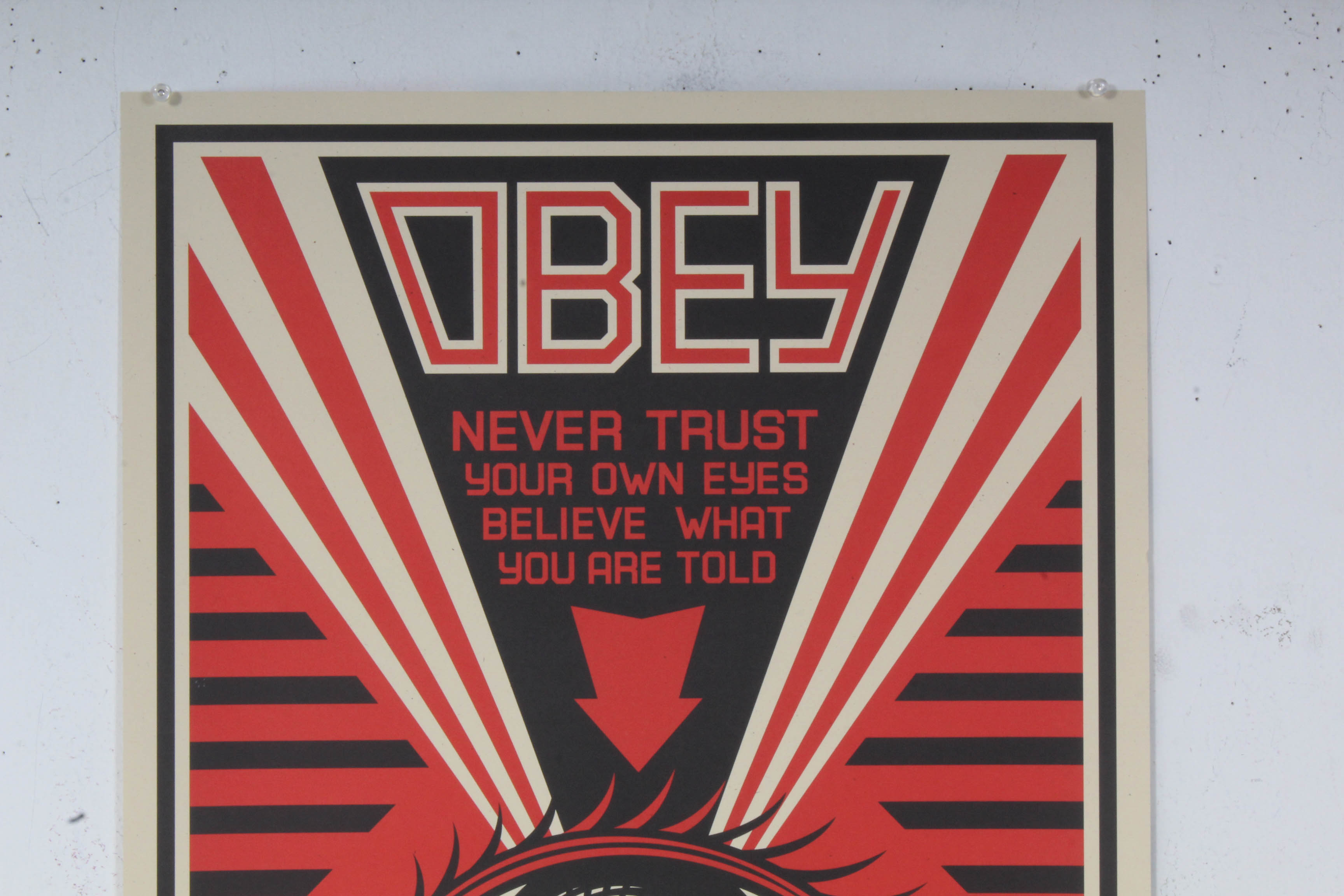 Shepard Fairey OBEY X LEVIS Offset Posters "Propaganda Engineering"