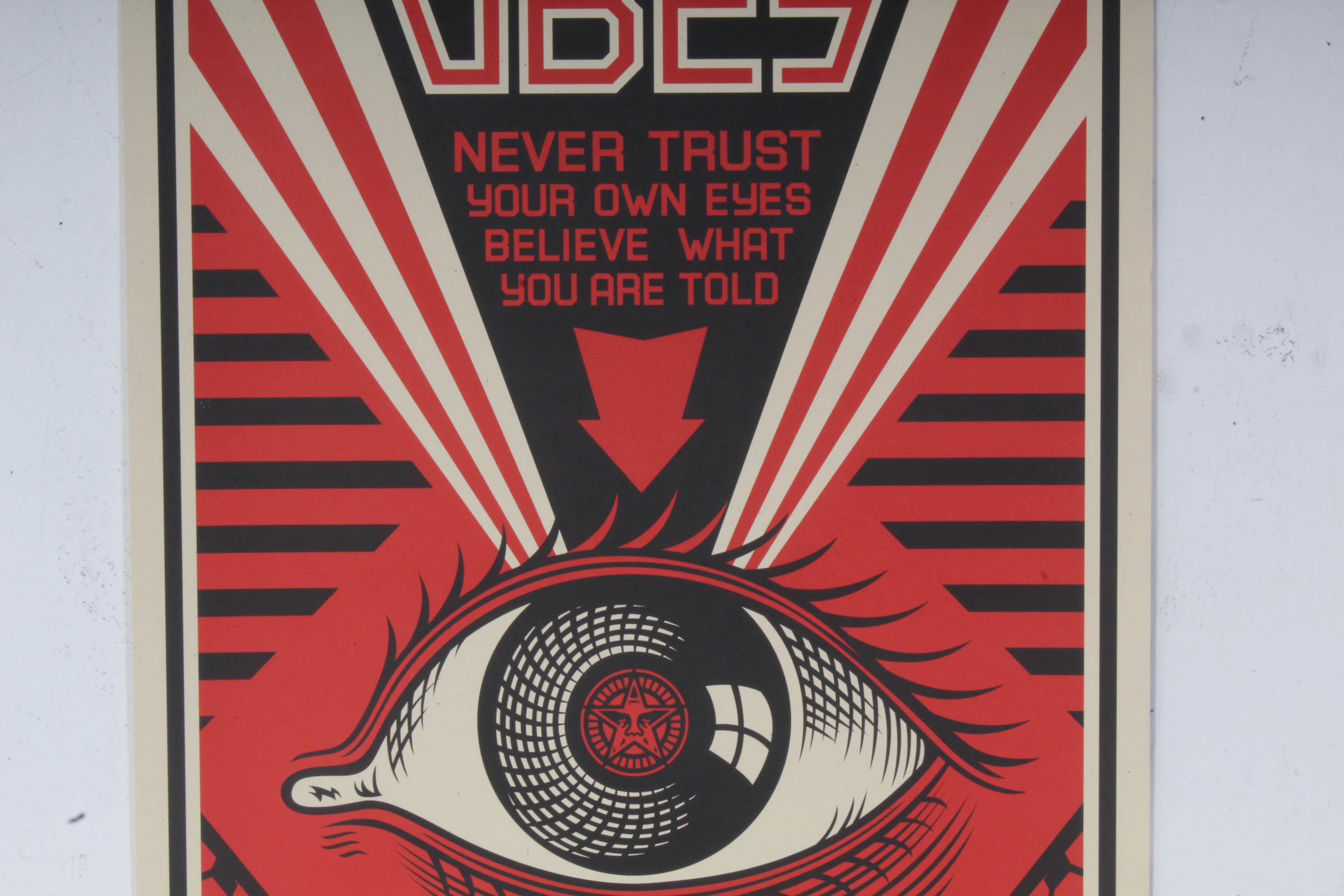 Shepard Fairey OBEY X LEVIS Offset Posters "Propaganda Engineering"