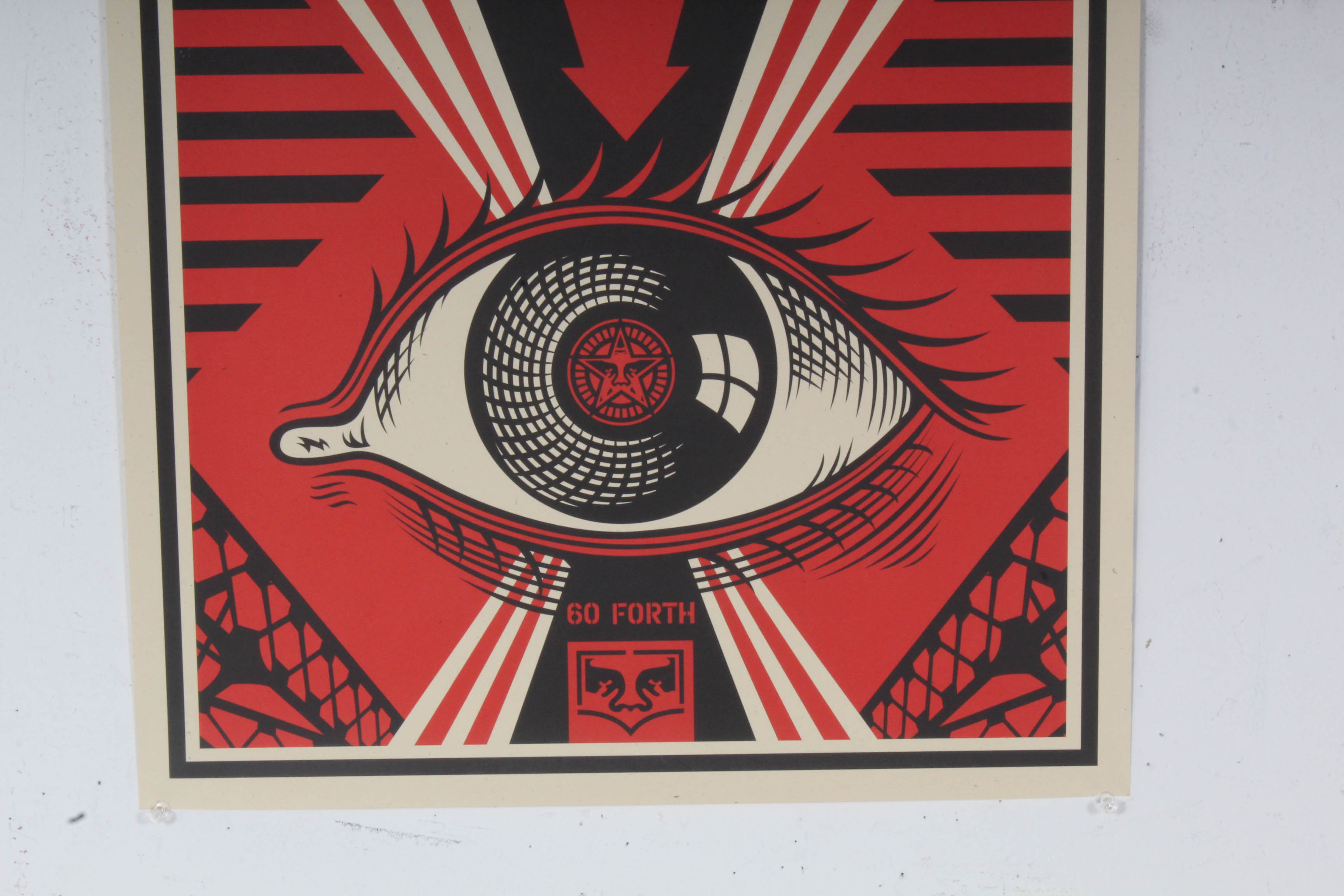 Shepard Fairey OBEY X LEVIS Offset Posters "Propaganda Engineering"
