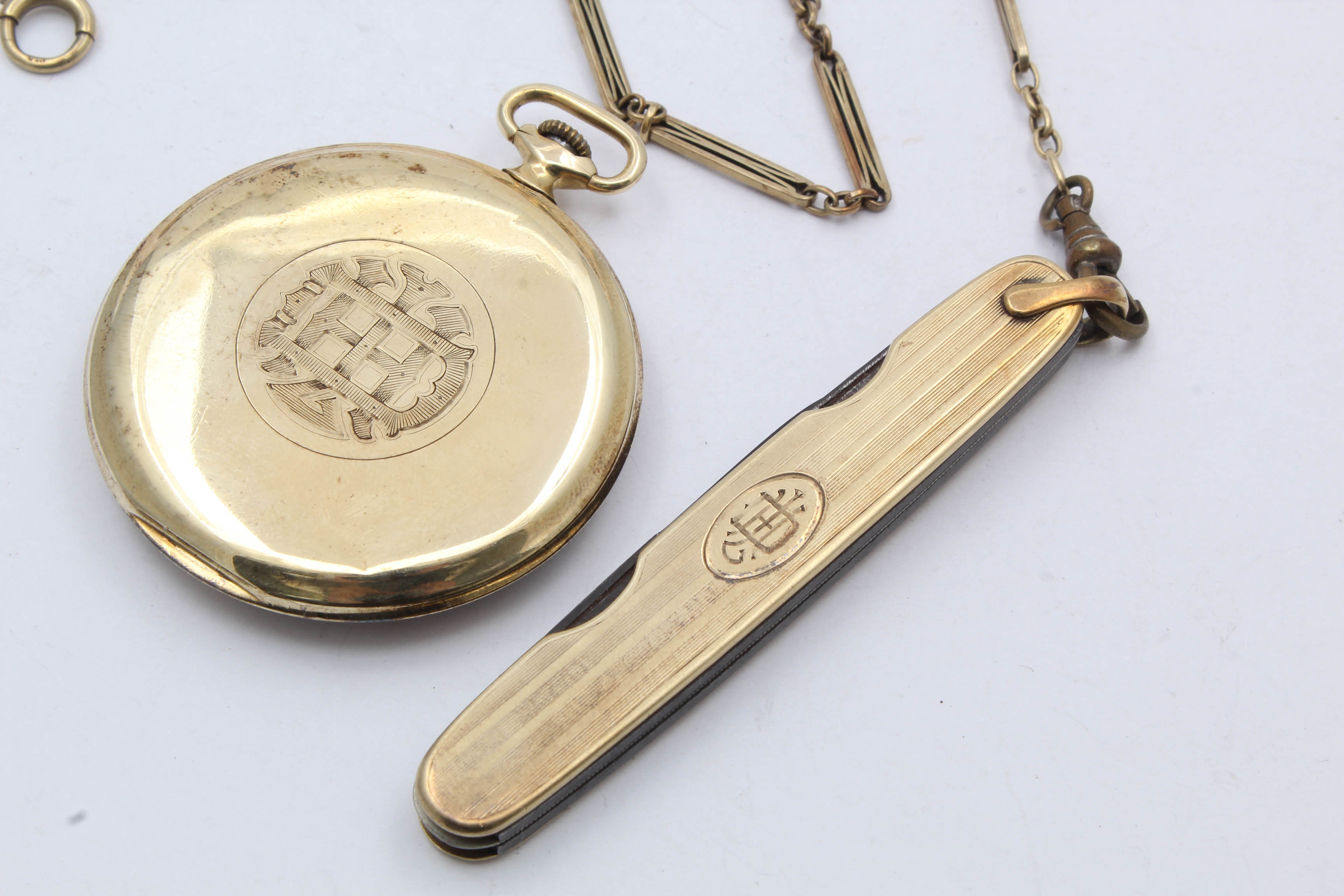 Waltham "Riverside A" 14K Yellow Gold Pocket Watch