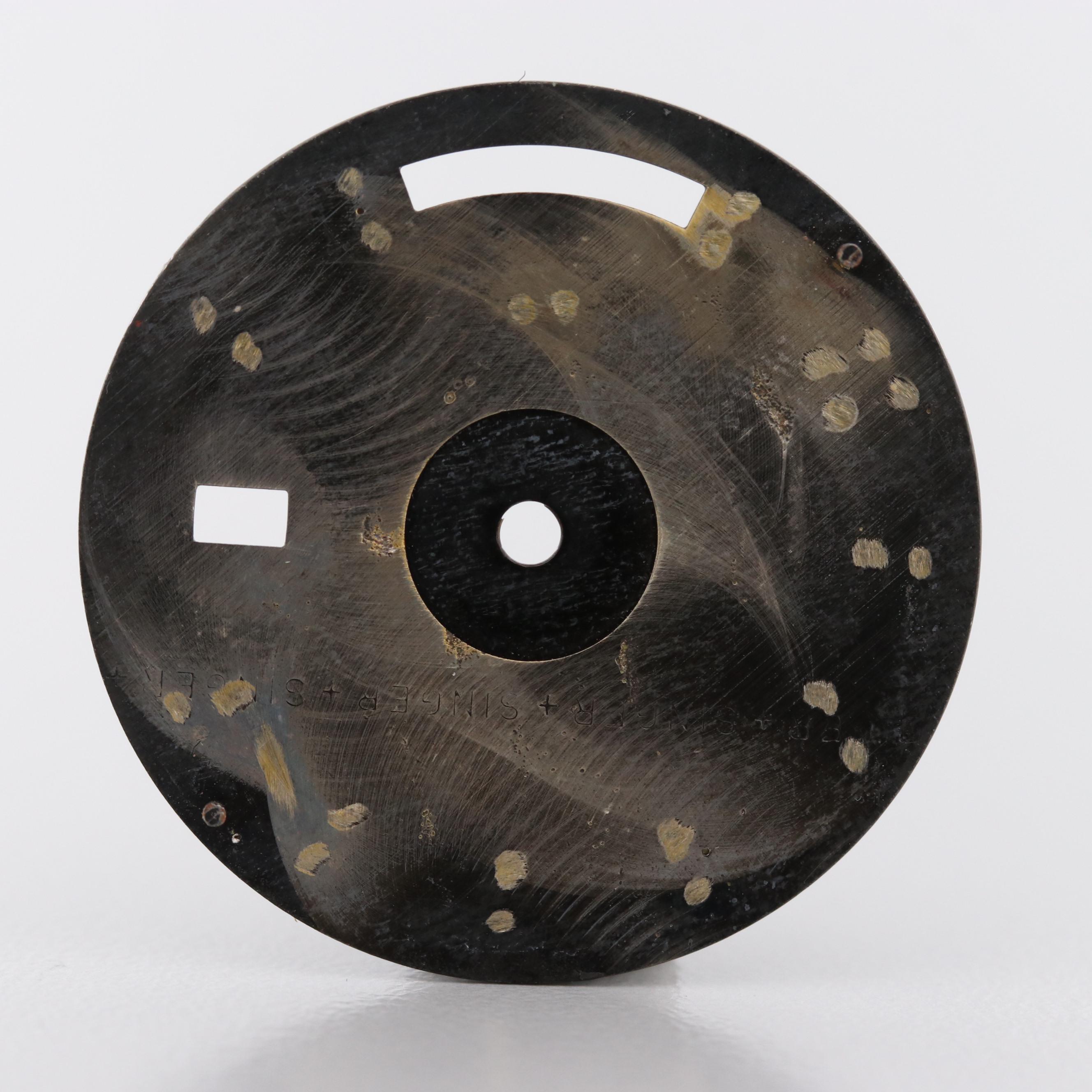 Rolex Black Jubilee Watch Dial