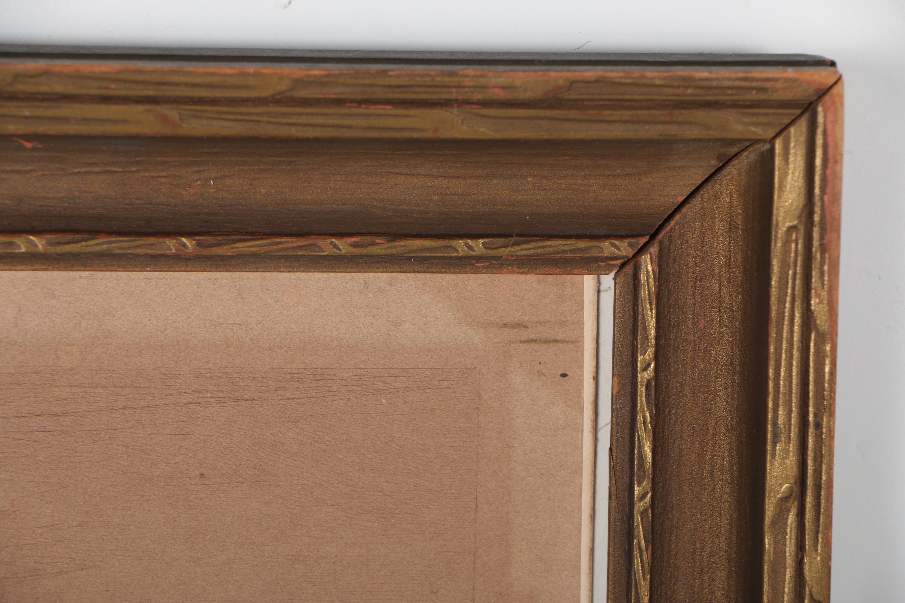 Frederick M. Spiegle Etching after Charles Spiegle Jr. "Brewing Mischief"