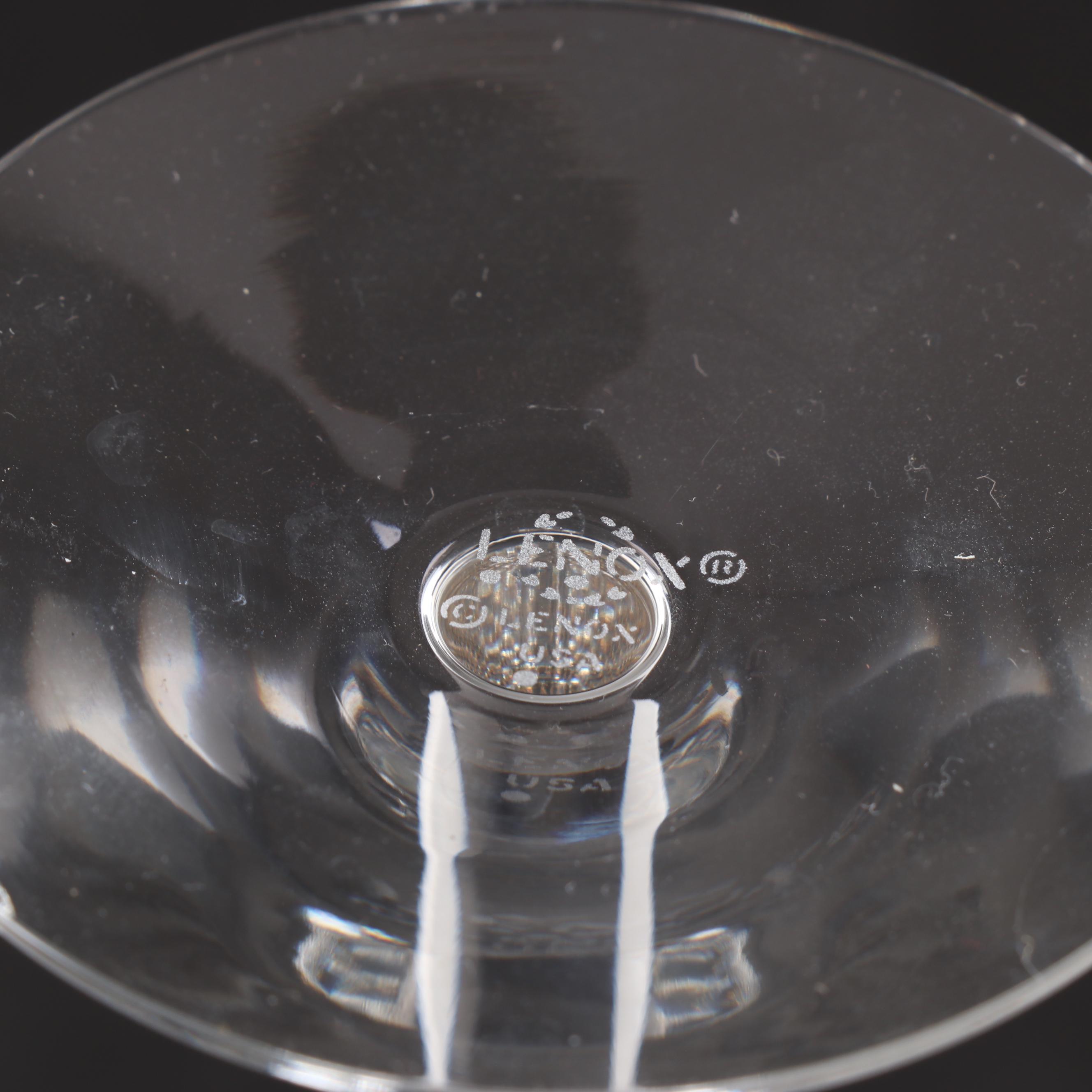 Lenox "Firelight Gold" Stemware