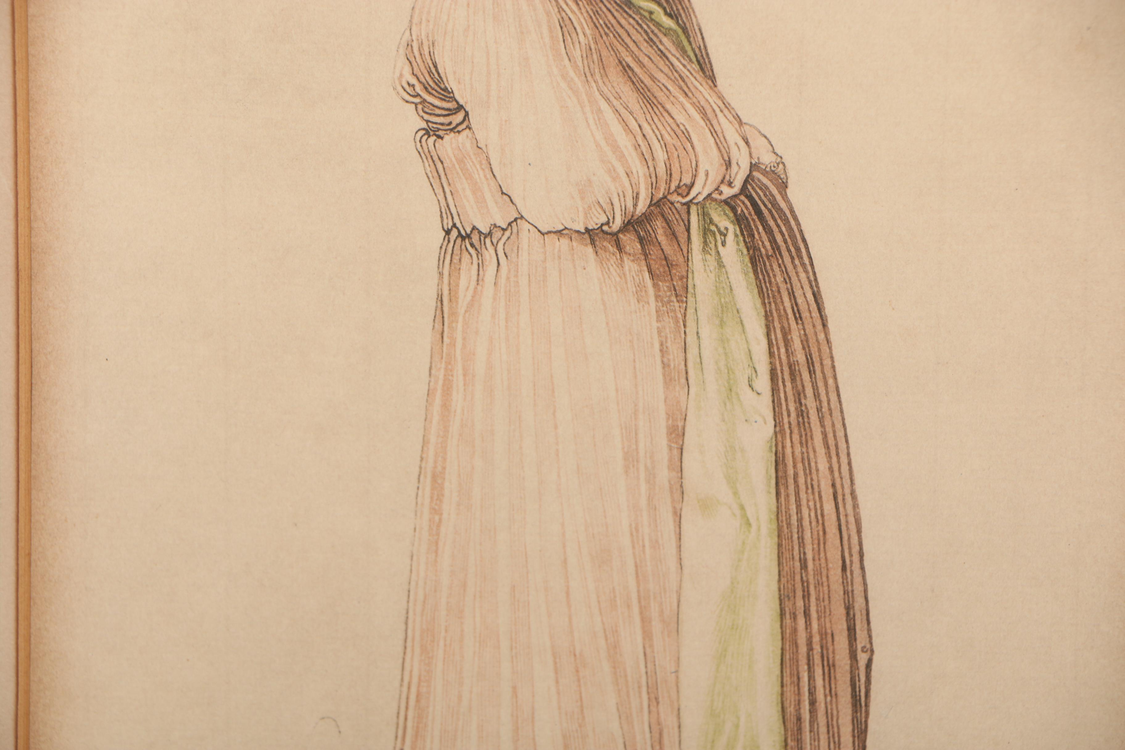 Albertina Facsimile Collotype after Albrecht Dürer, Early 20th Century