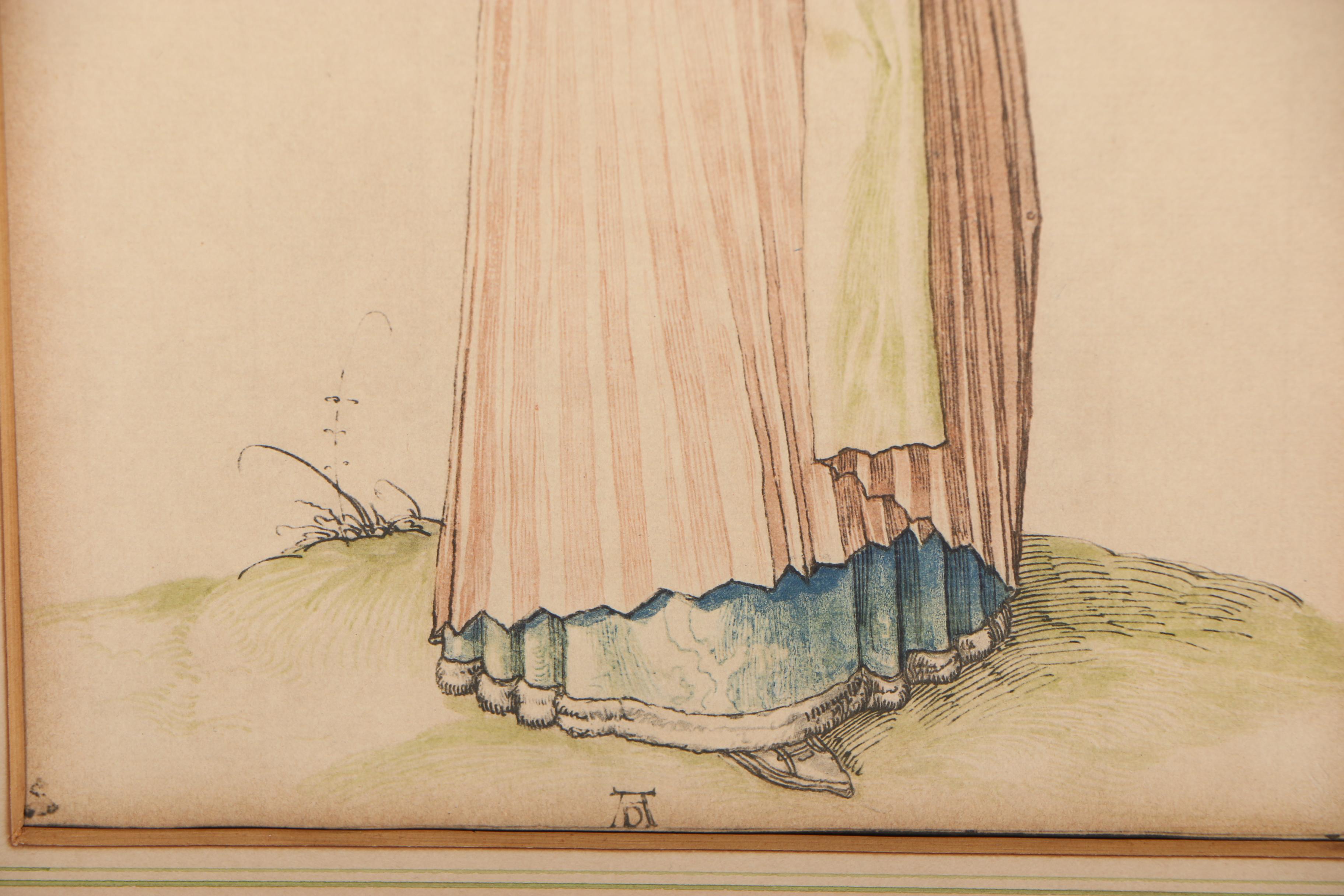 Albertina Facsimile Collotype after Albrecht Dürer, Early 20th Century