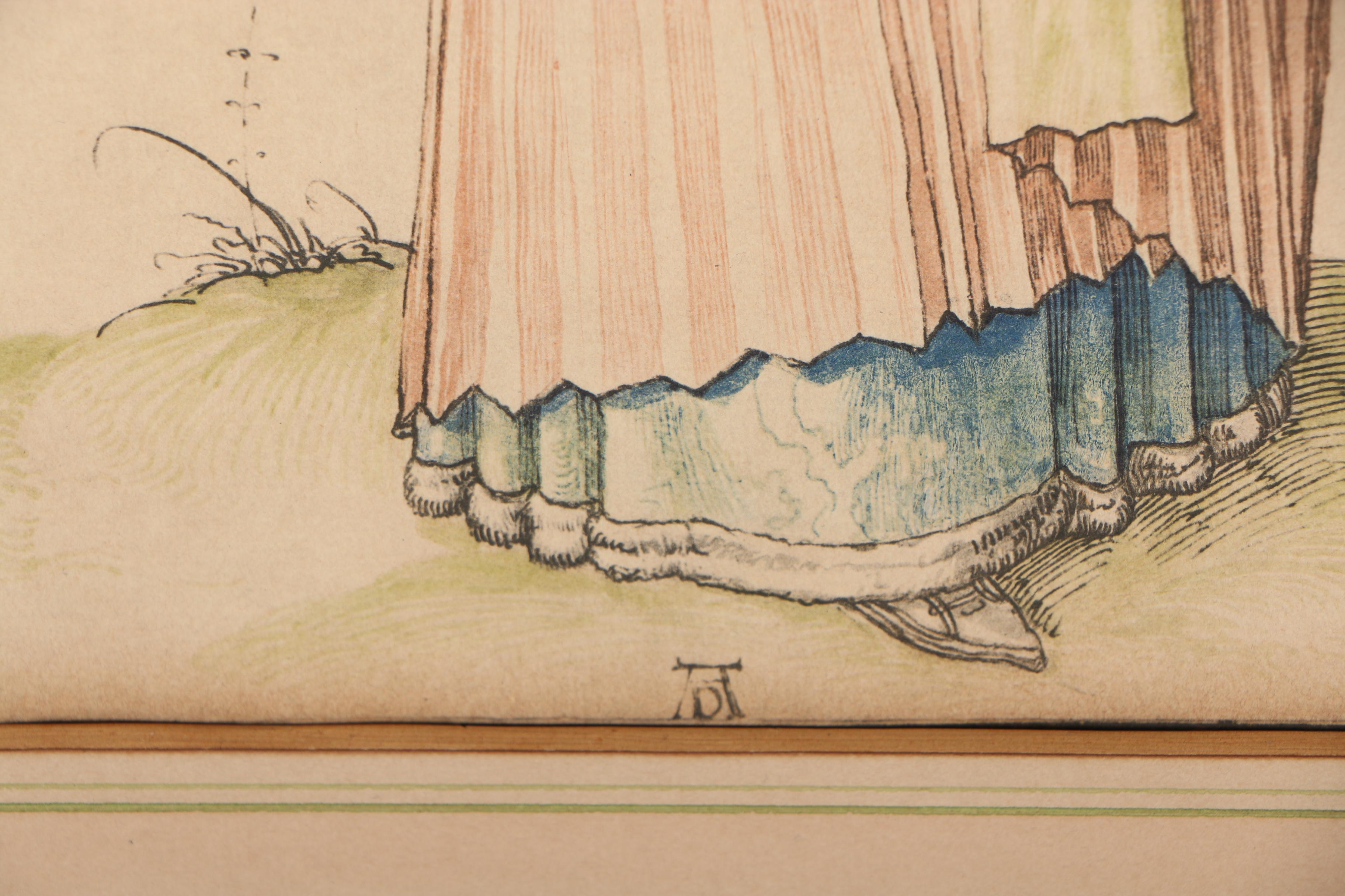 Albertina Facsimile Collotype after Albrecht Dürer, Early 20th Century