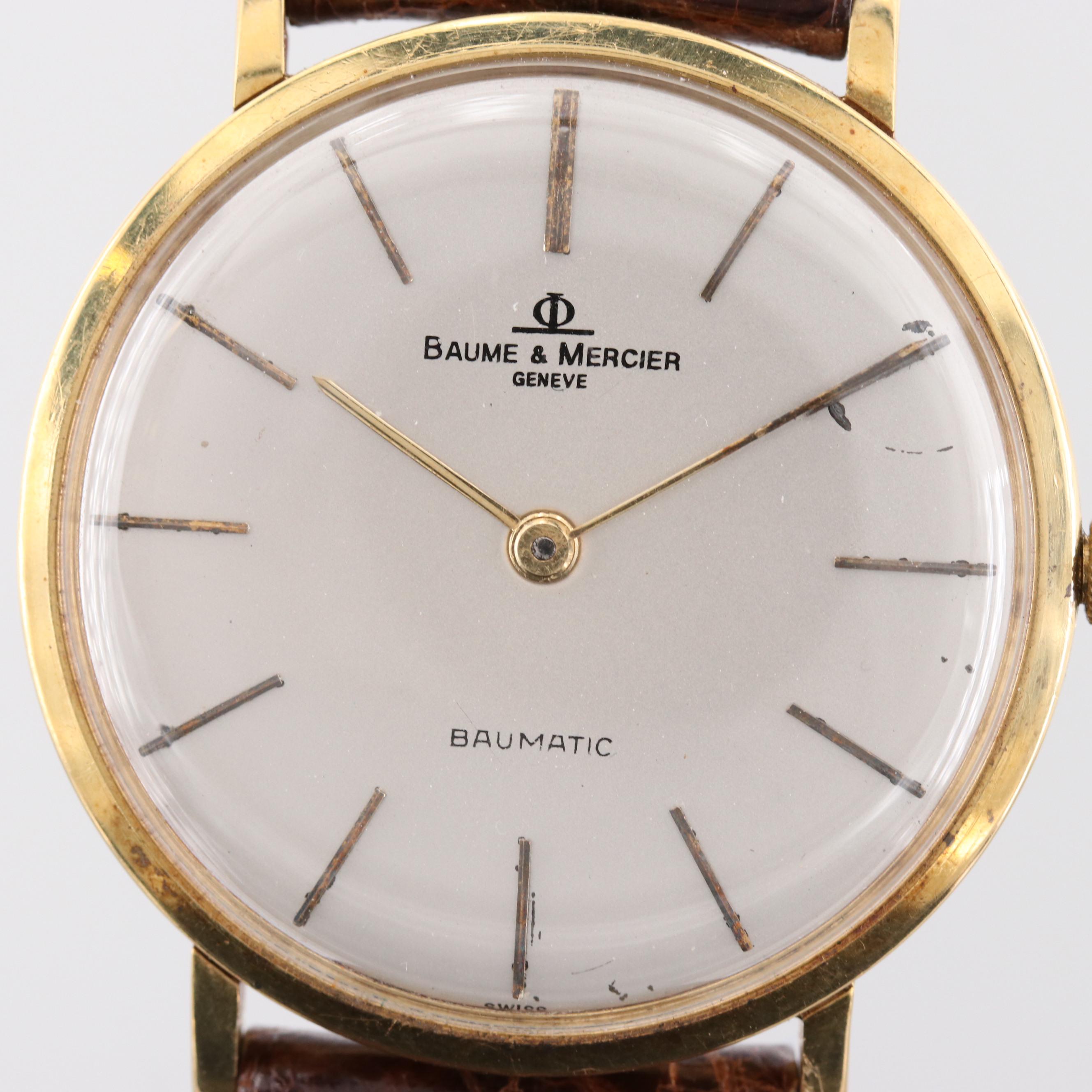 Baume & Mercier Baumatic 18K Yellow Gold Watch