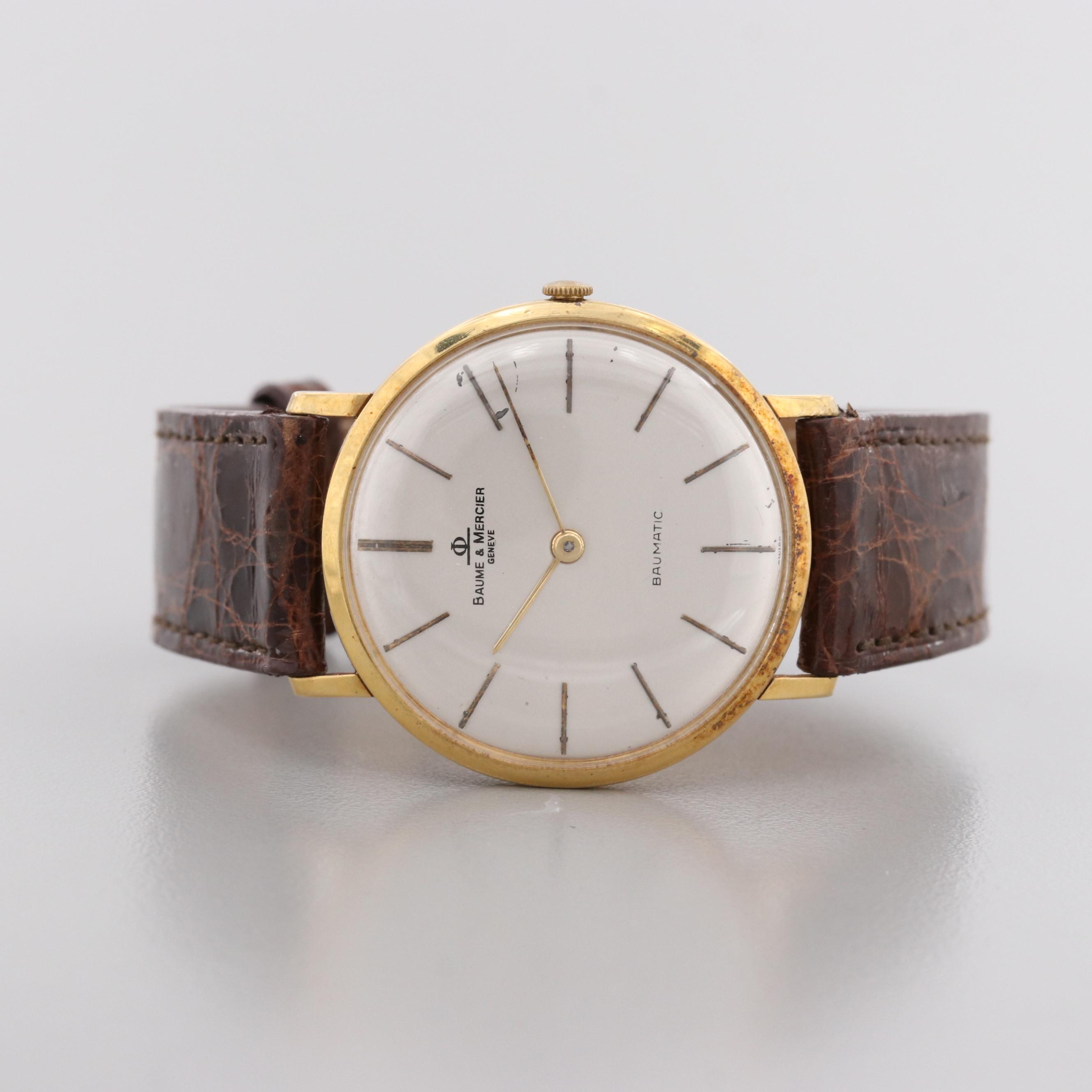 Baume & Mercier Baumatic 18K Yellow Gold Watch
