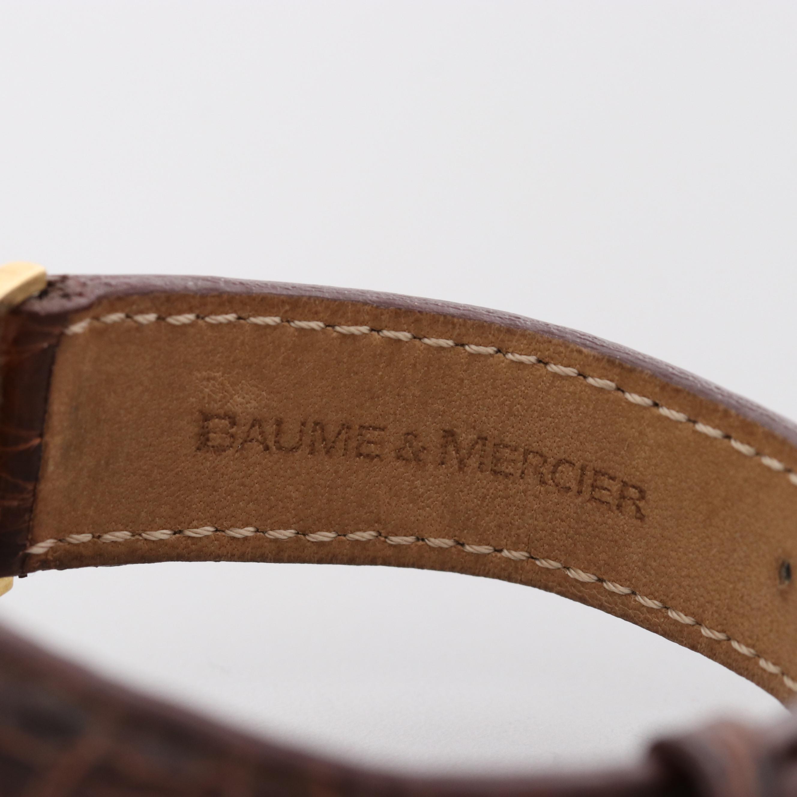 Baume & Mercier Baumatic 18K Yellow Gold Watch