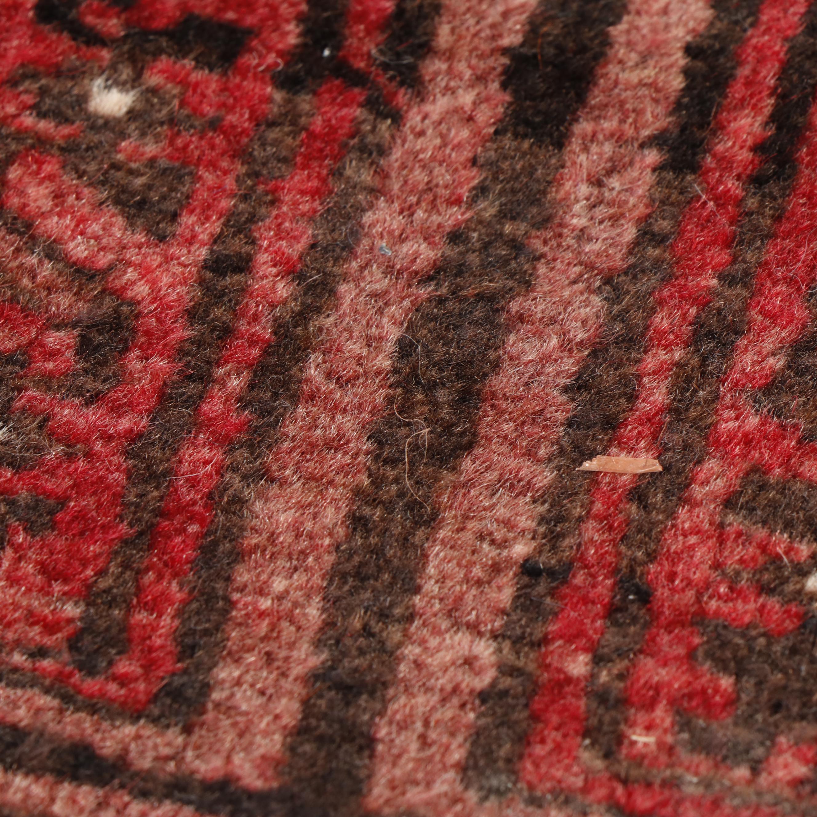 Hand-Knotted Turkmen Wool Rug