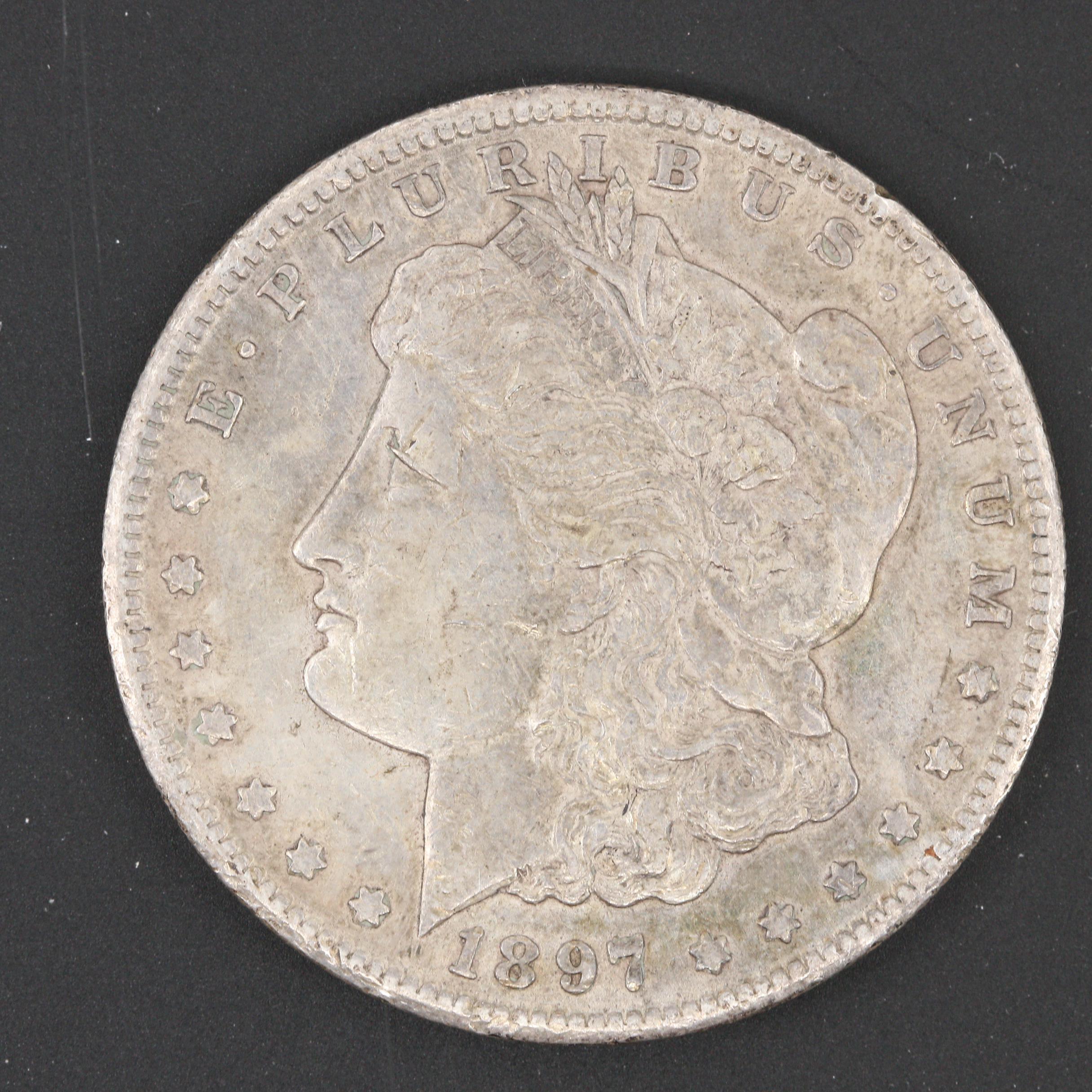 1897-S Morgan Silver Dollar