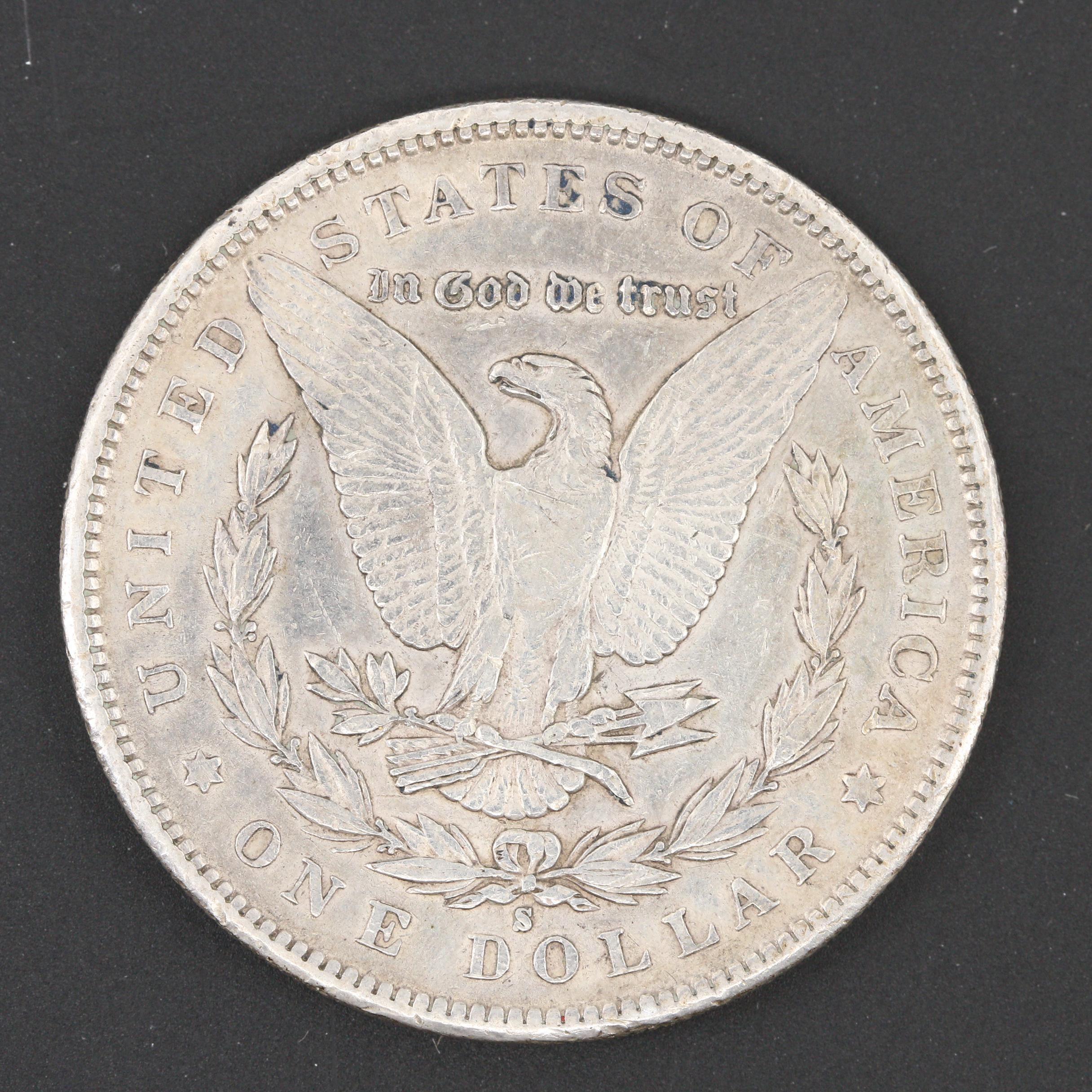 1897-S Morgan Silver Dollar