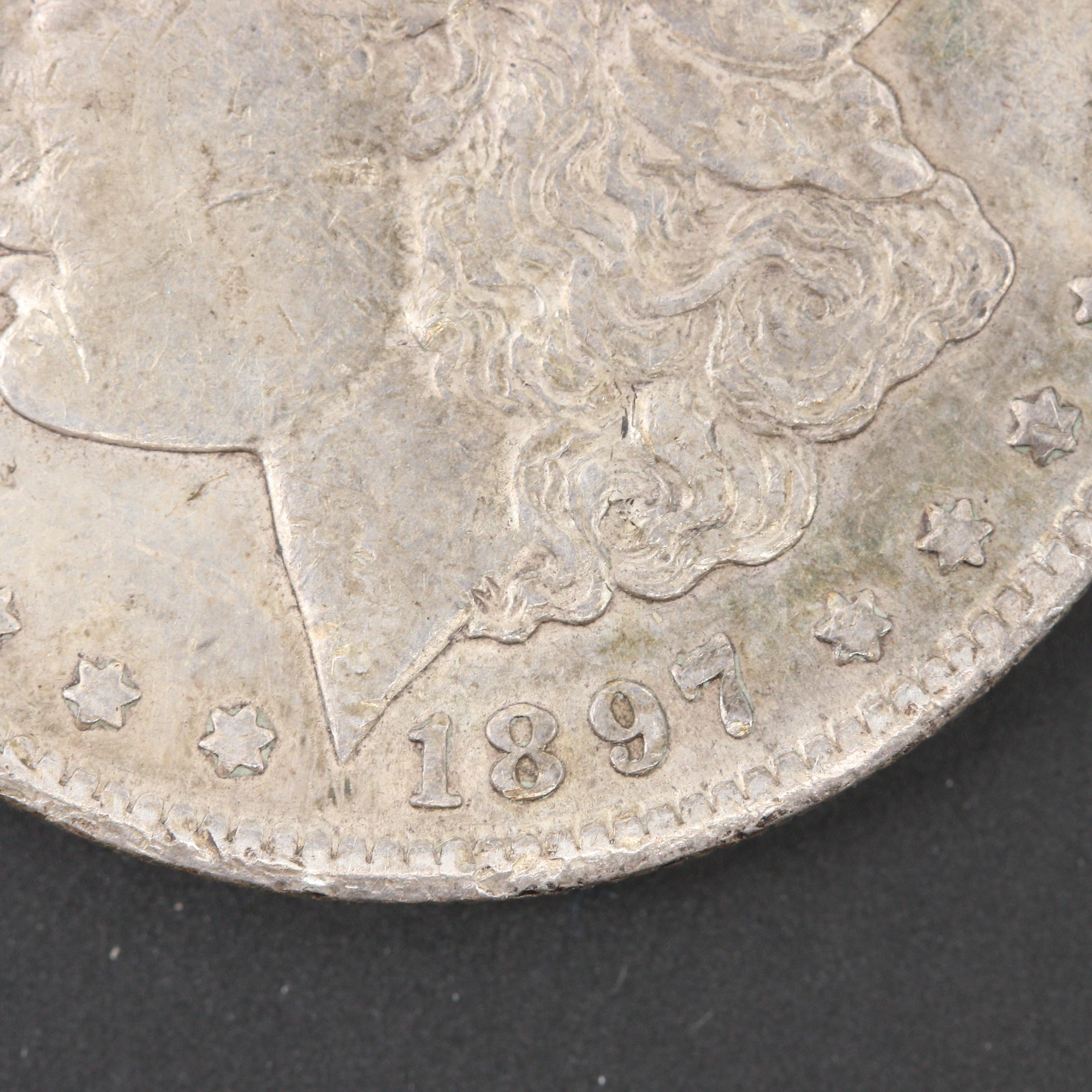 1897-S Morgan Silver Dollar