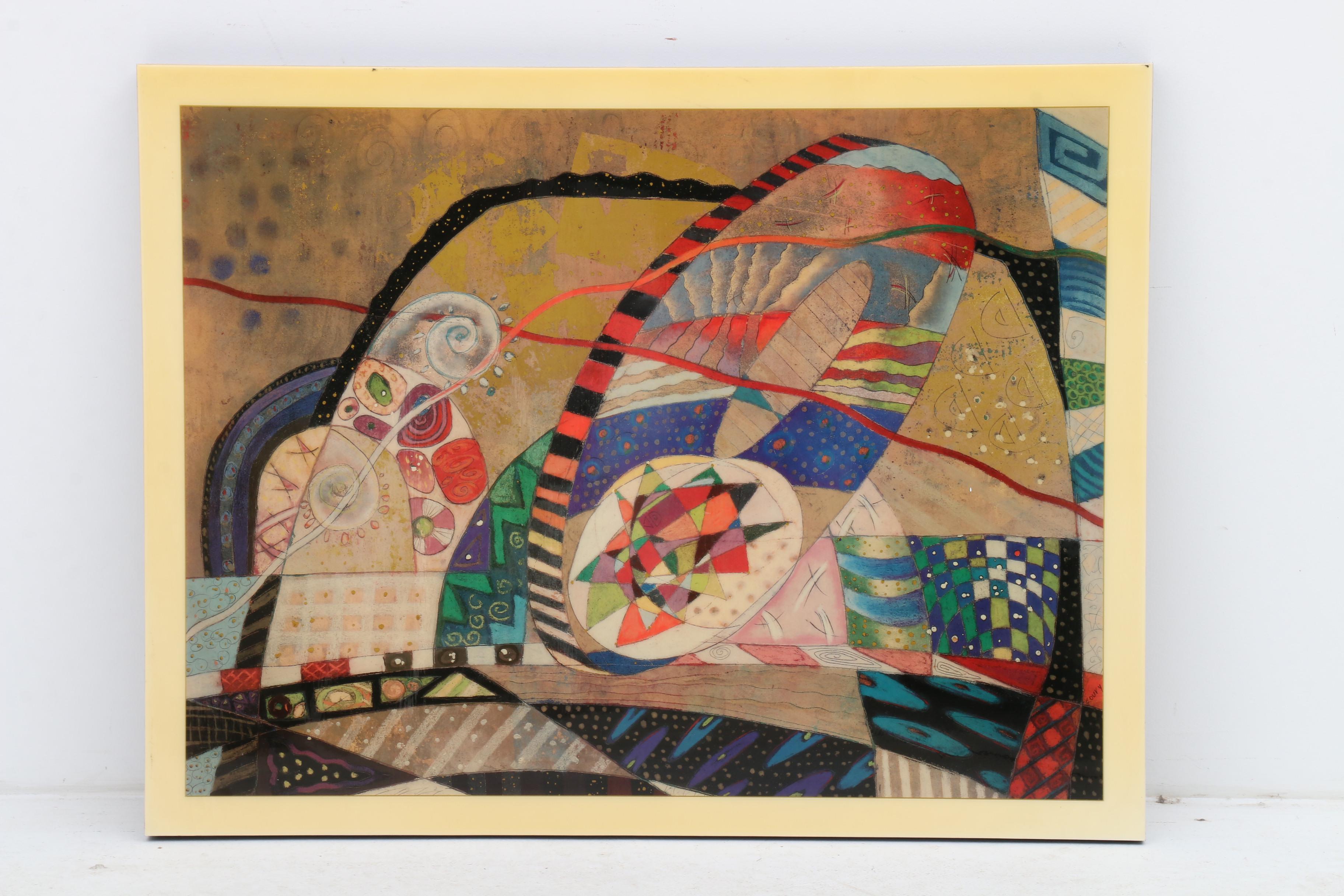 Offset Lithographs After Wassily Kandinsky and L. R. Koury