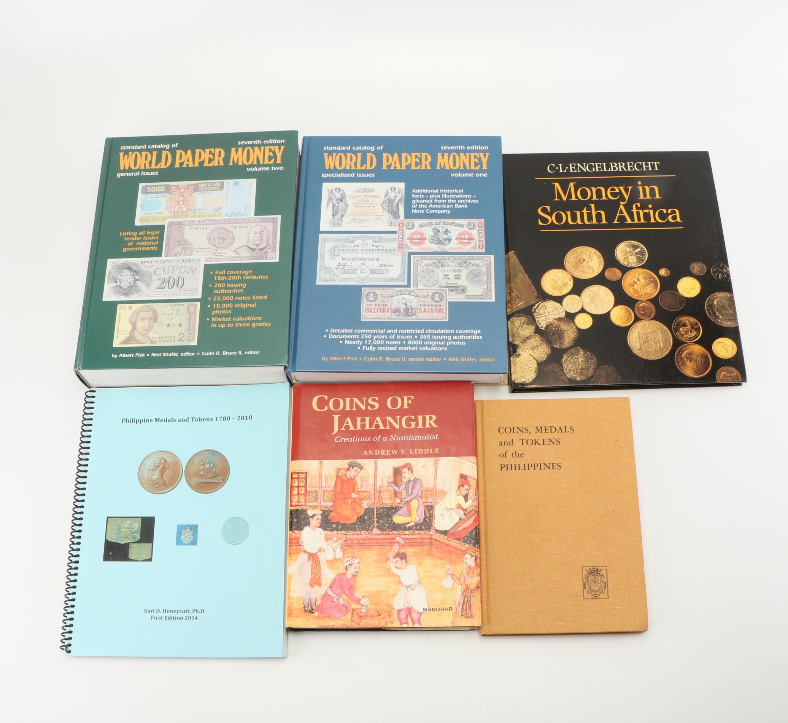 "Money in South Africa" and Other Currency and Coin Reference Books