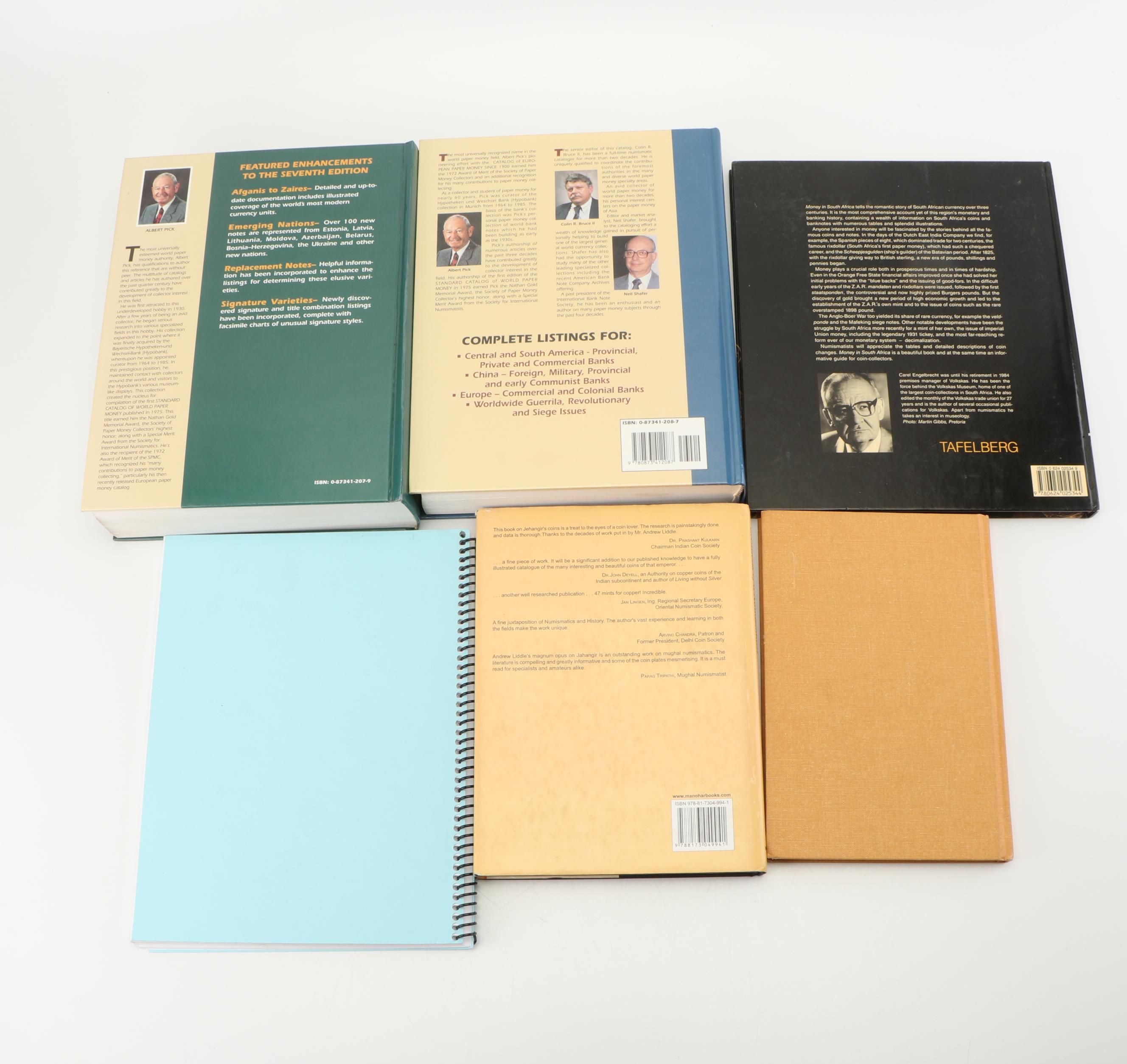 "Money in South Africa" and Other Currency and Coin Reference Books