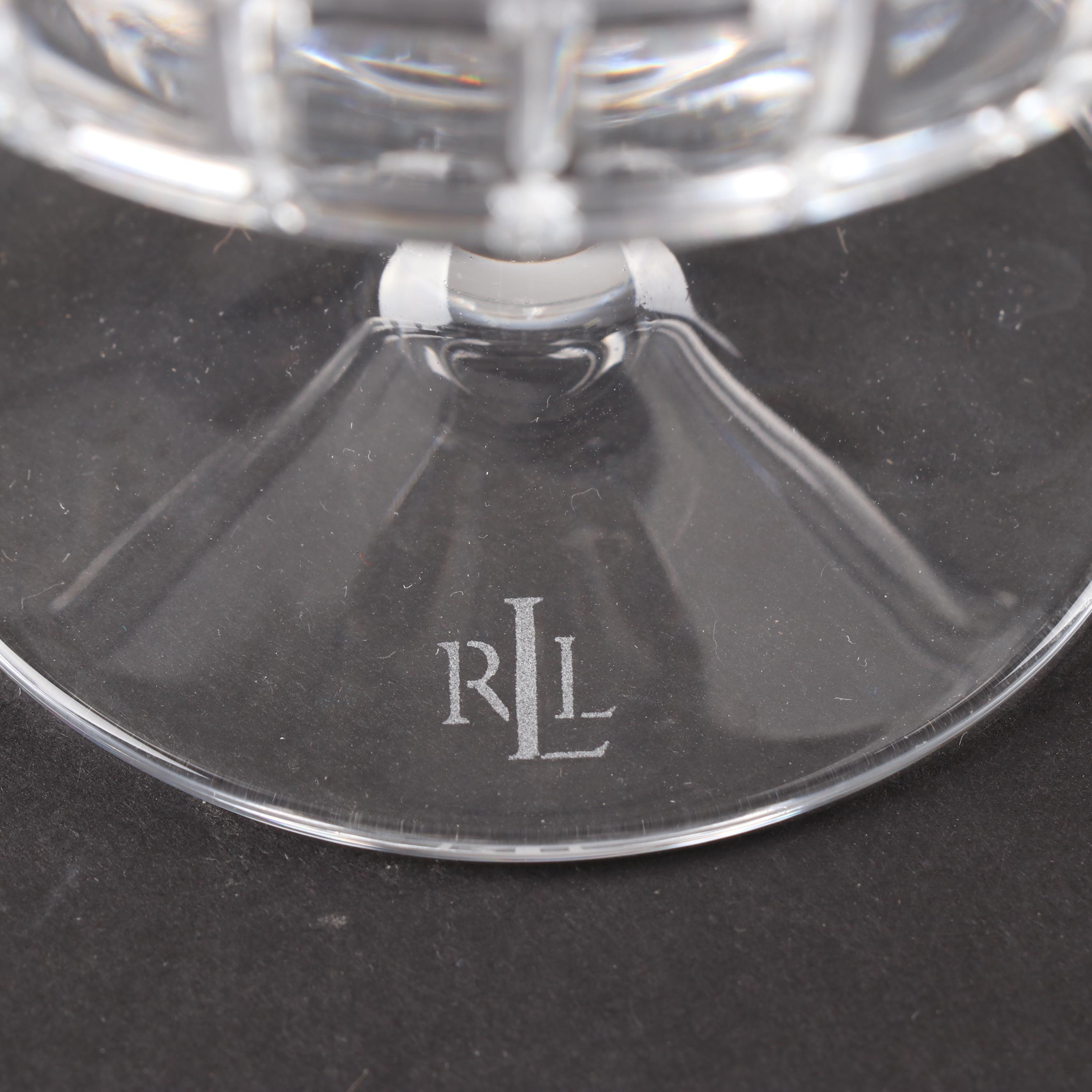 Ralph Lauren "Cocktail Party" Brandy Snifters