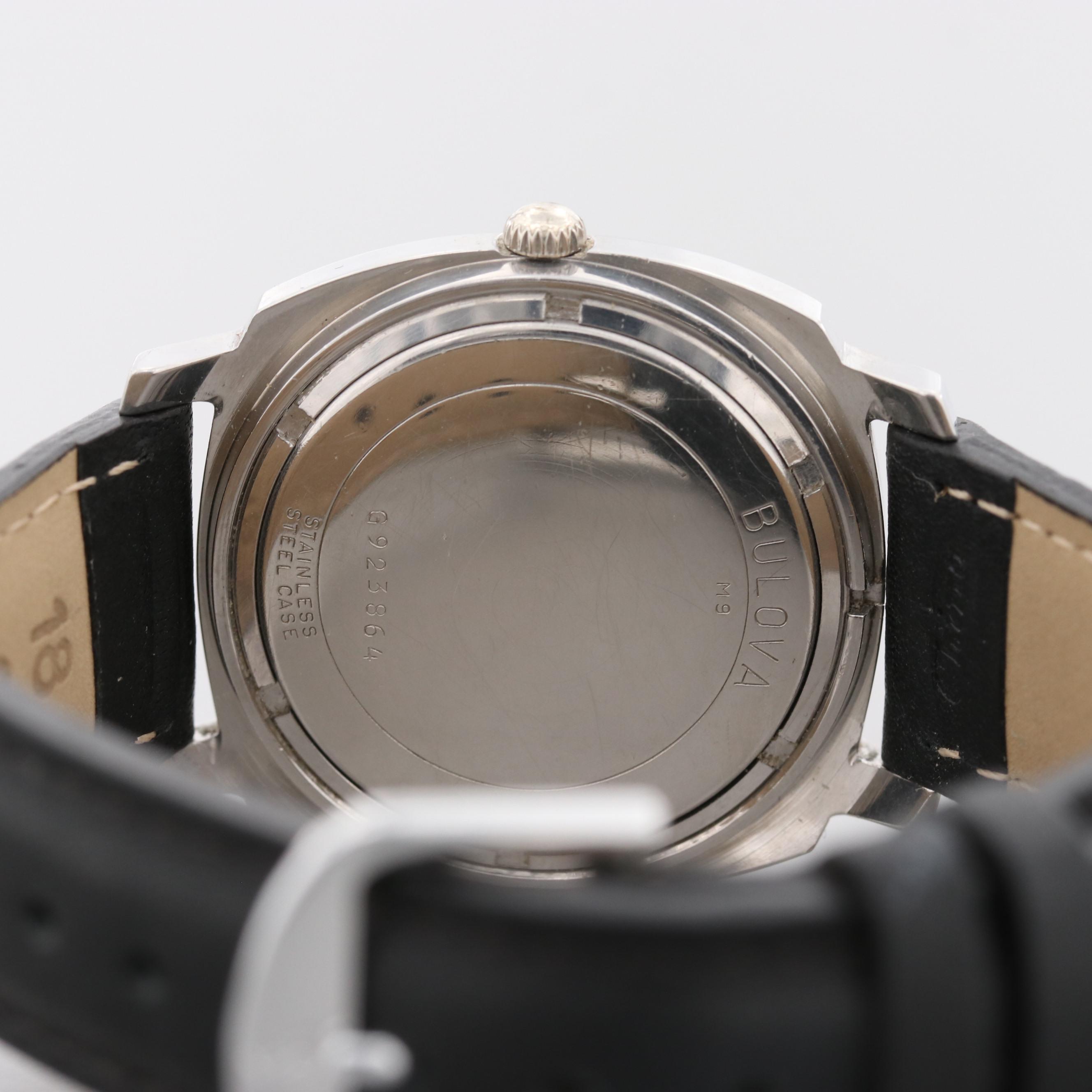 Vintage Bulova Stainless Steel Automatic Watch