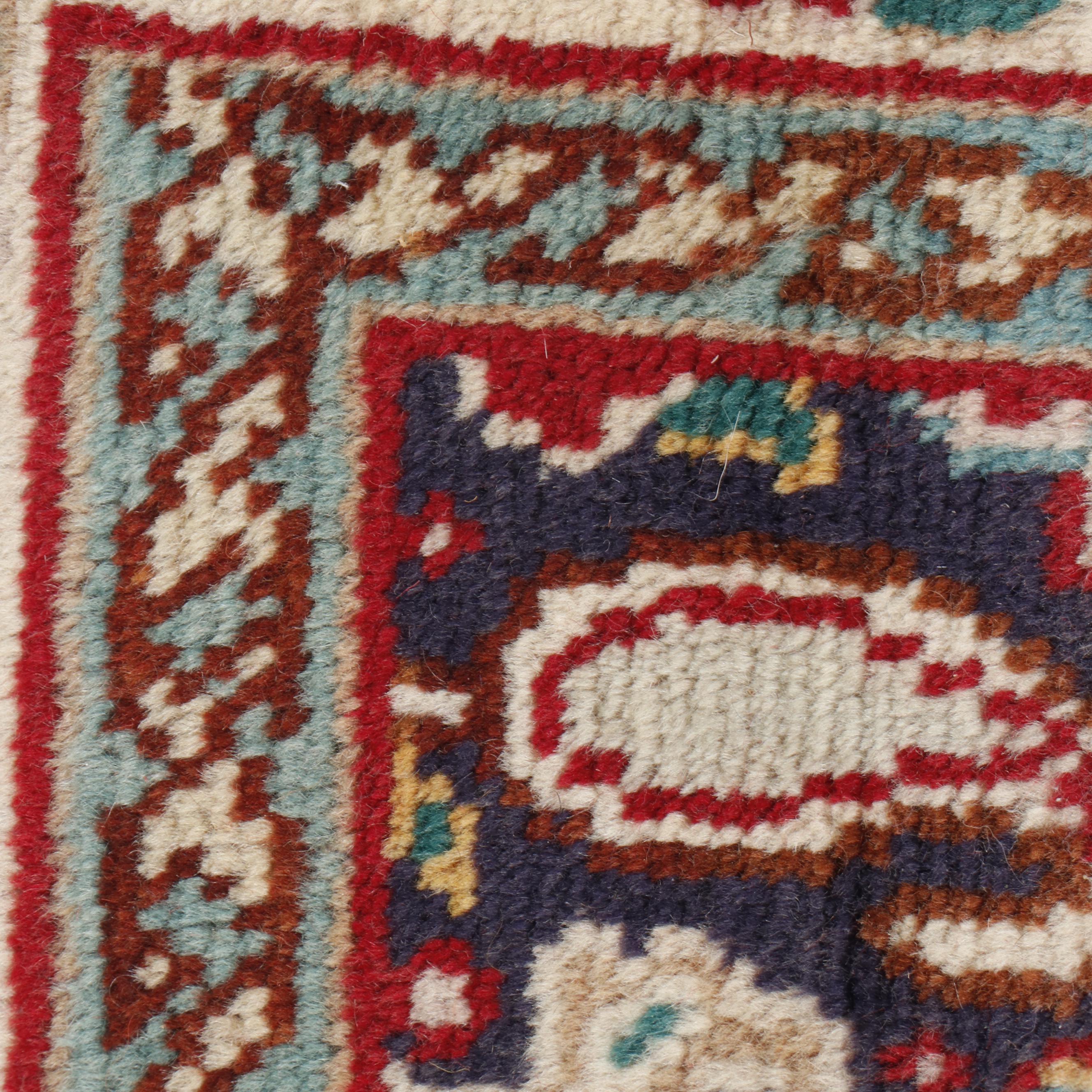 Hand-Knotted Persian Hamadan"Boteh" Wool Rug