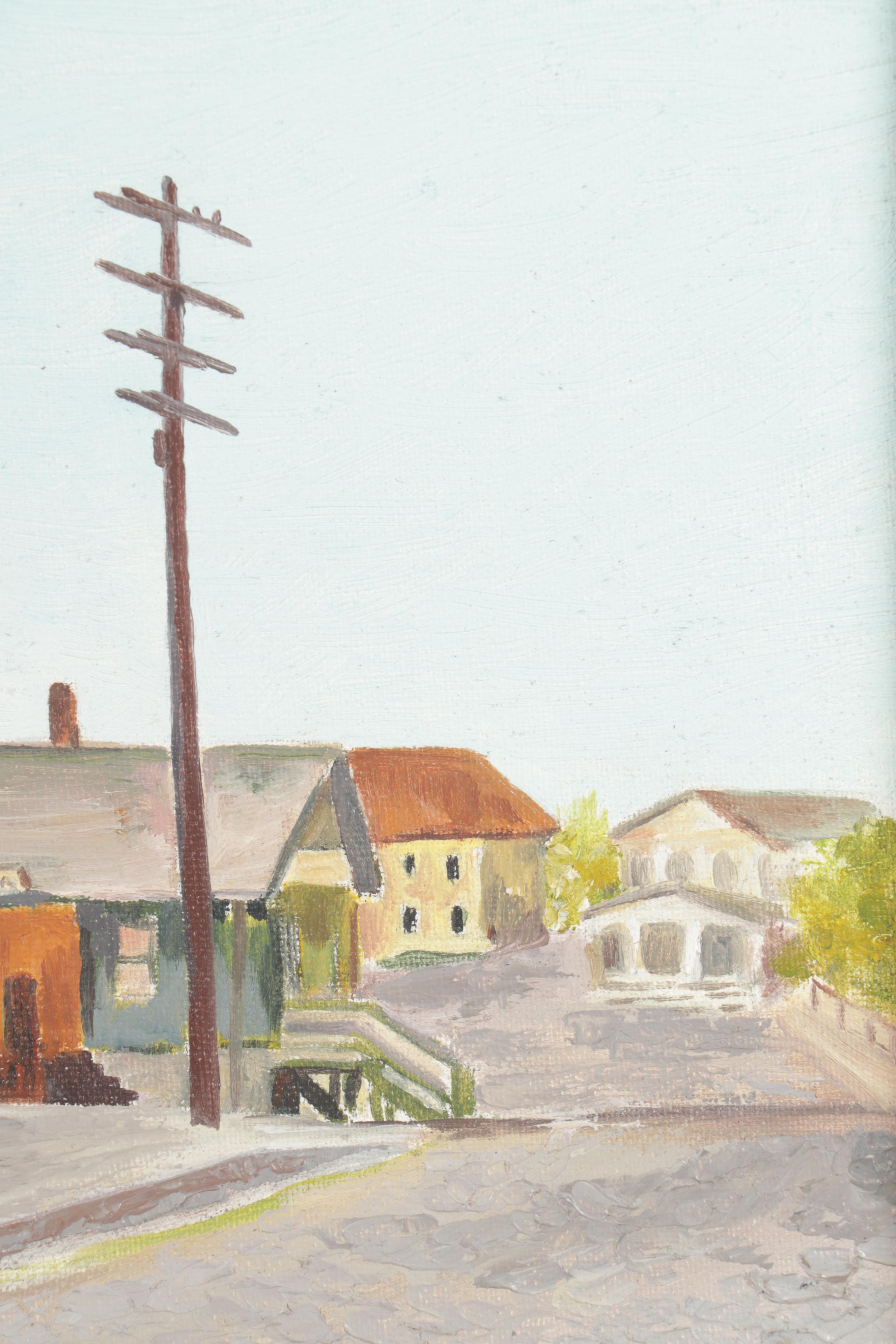 Jean Bruhn Oil Painting "Galena Depot"