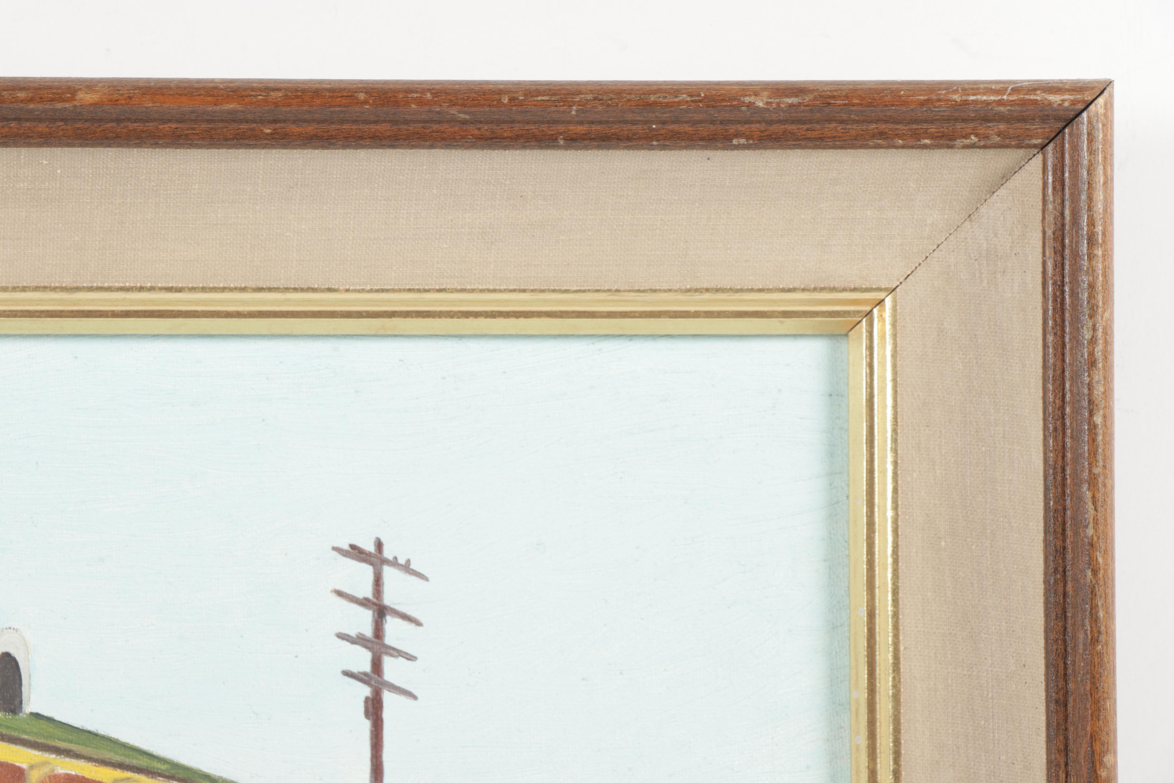 Jean Bruhn Oil Painting "Galena Depot"