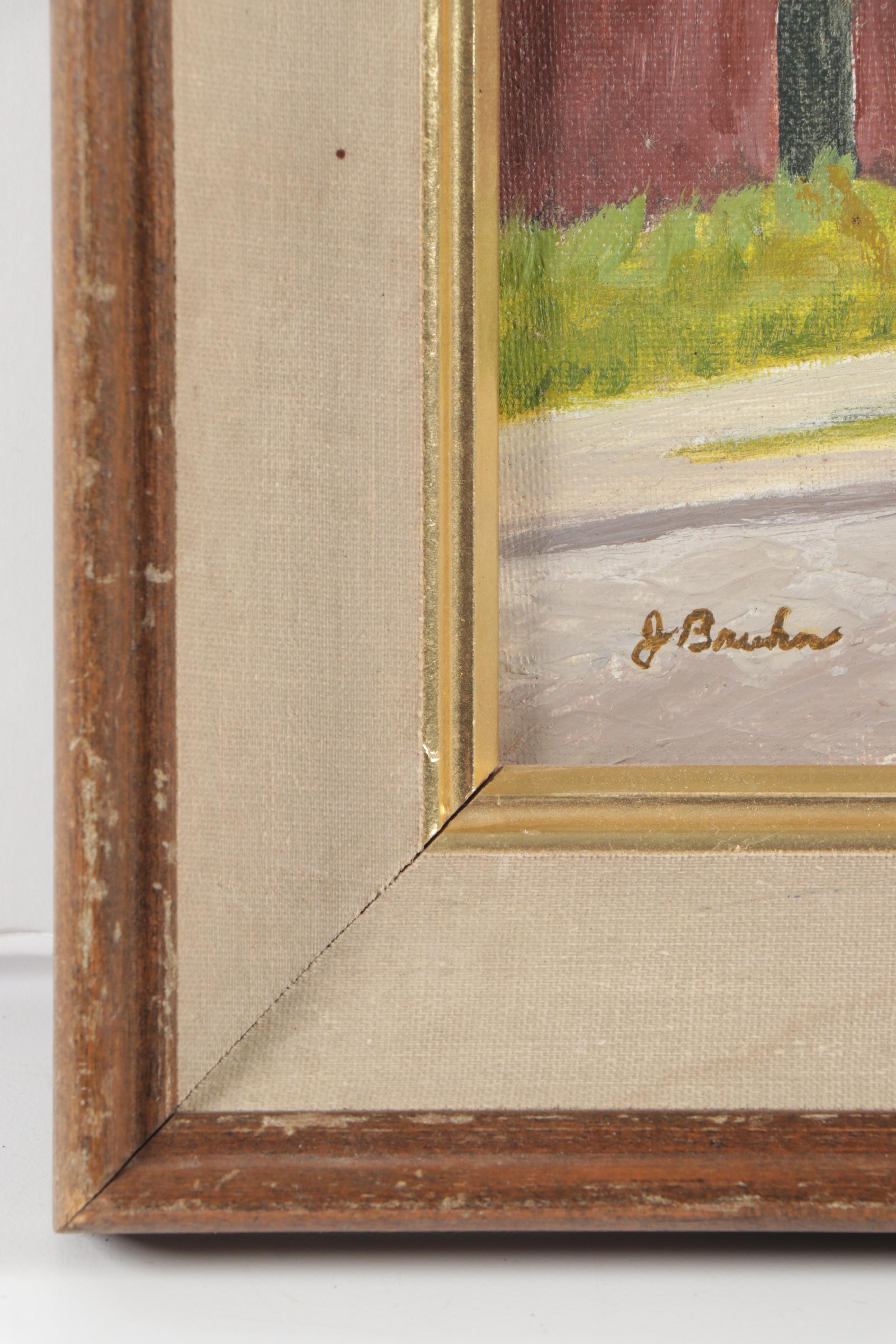 Jean Bruhn Oil Painting "Galena Depot"