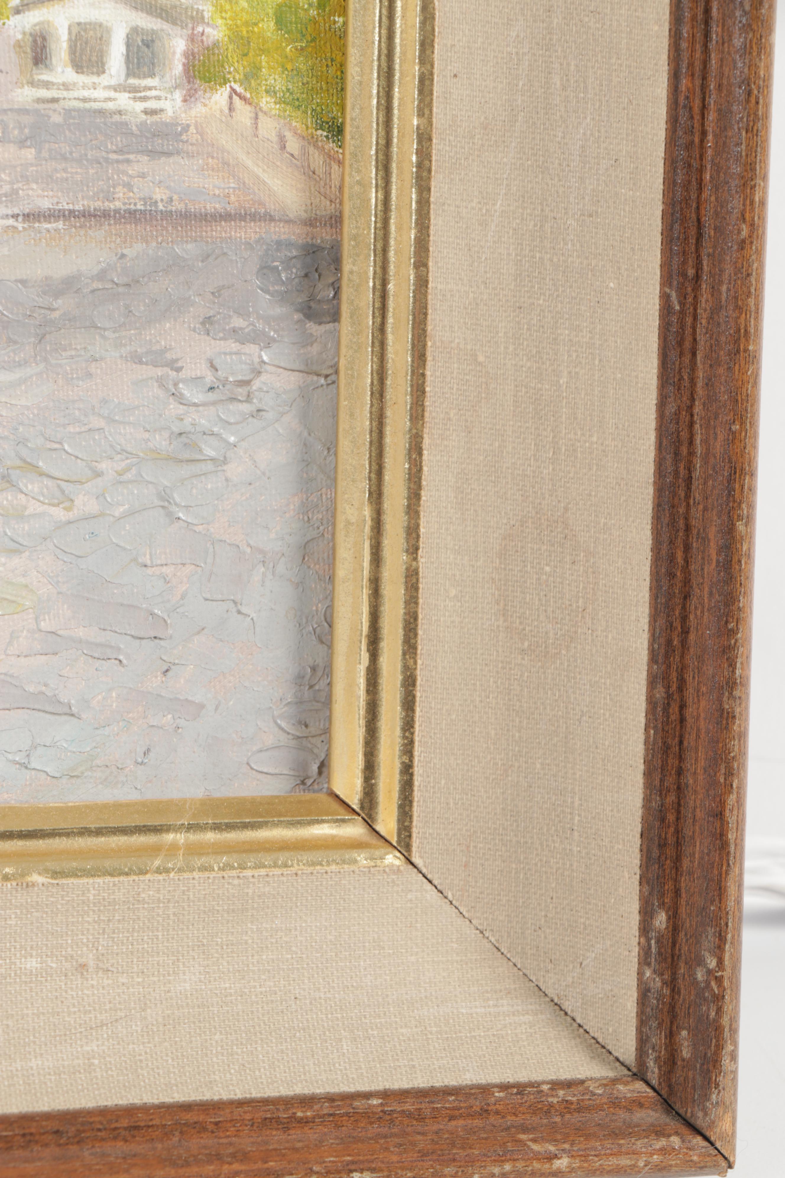 Jean Bruhn Oil Painting "Galena Depot"