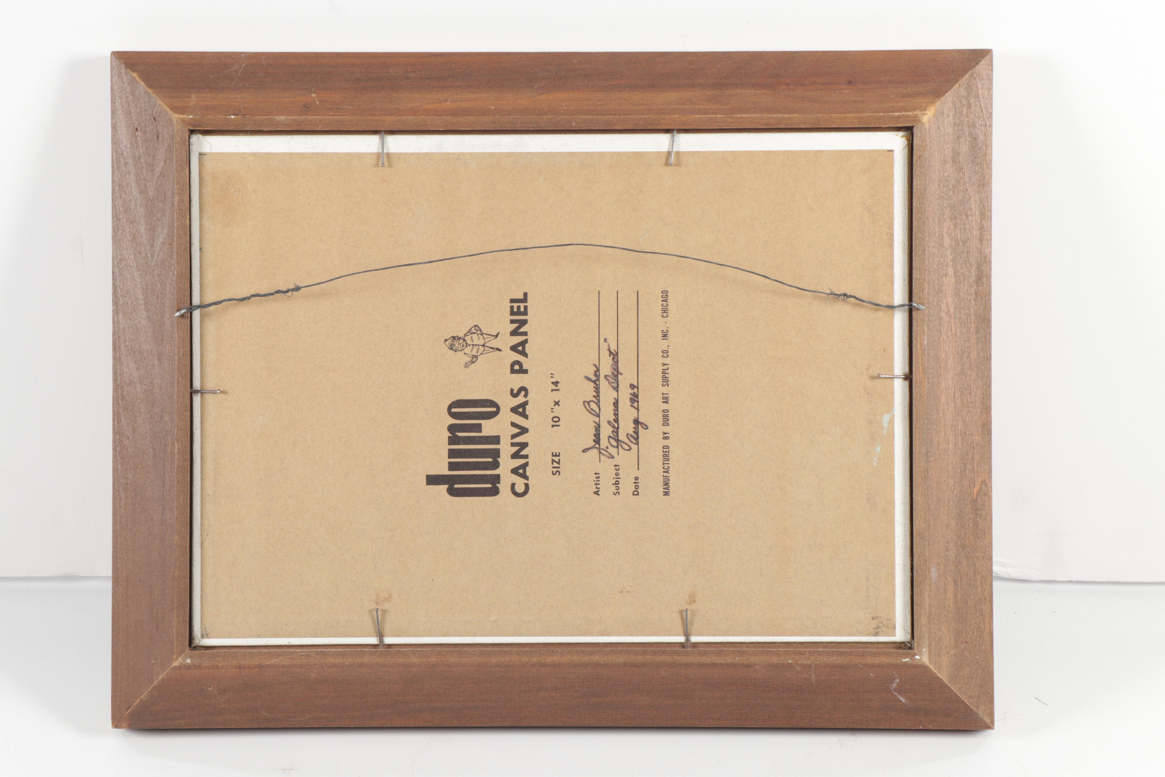 Jean Bruhn Oil Painting "Galena Depot"