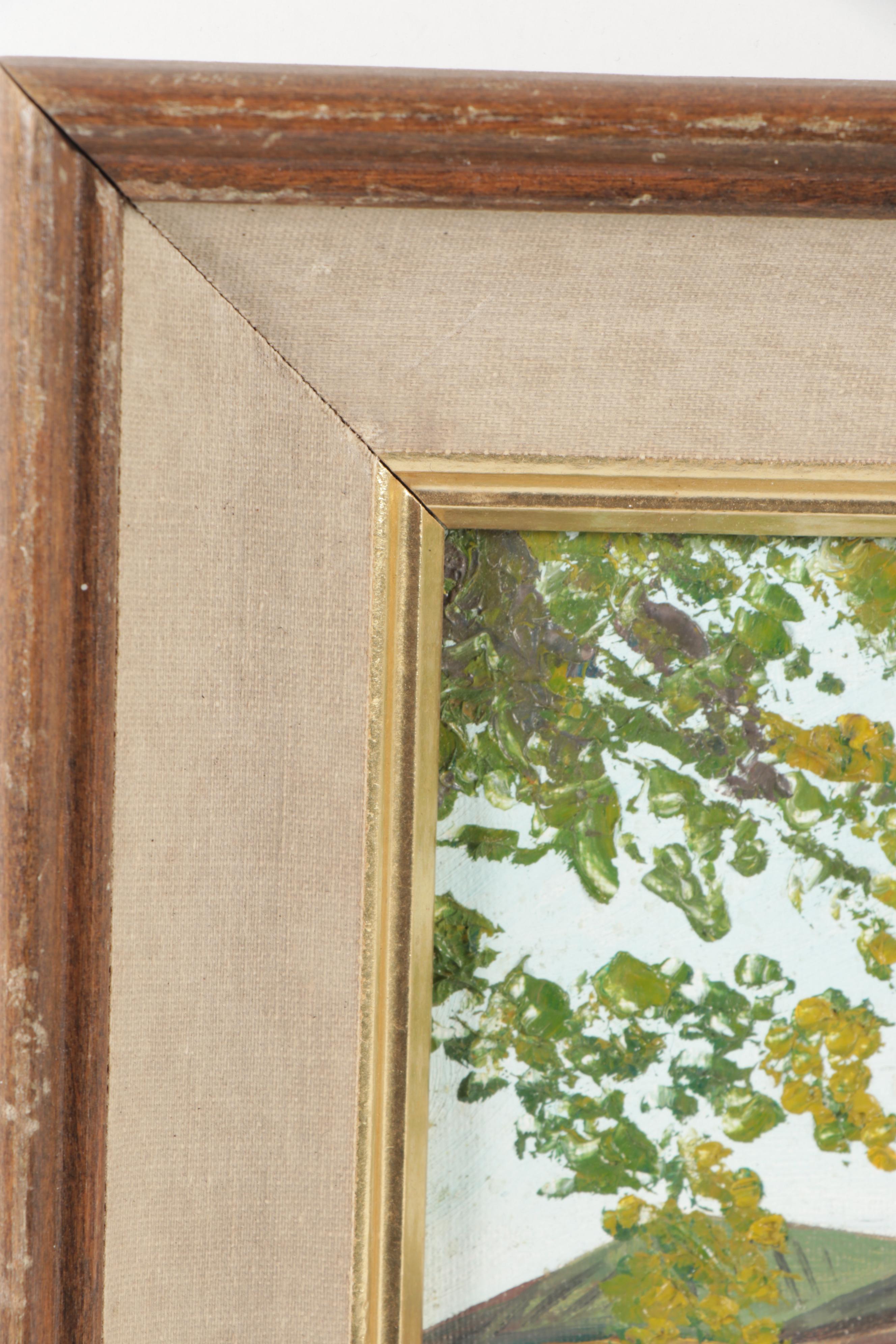 Jean Bruhn Oil Painting "Galena Depot"