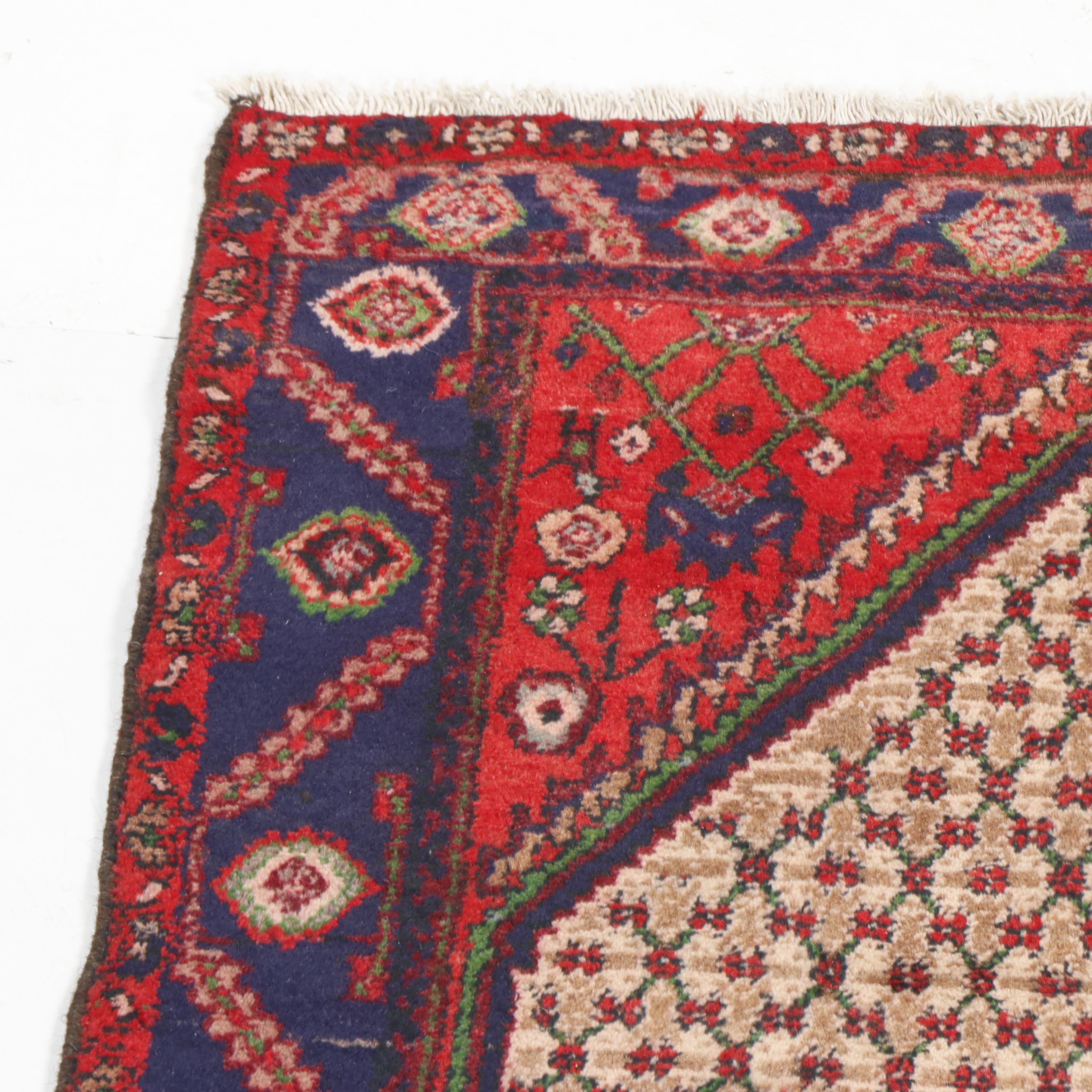 Hand-Knotted Bakhshayesh Wool Rug