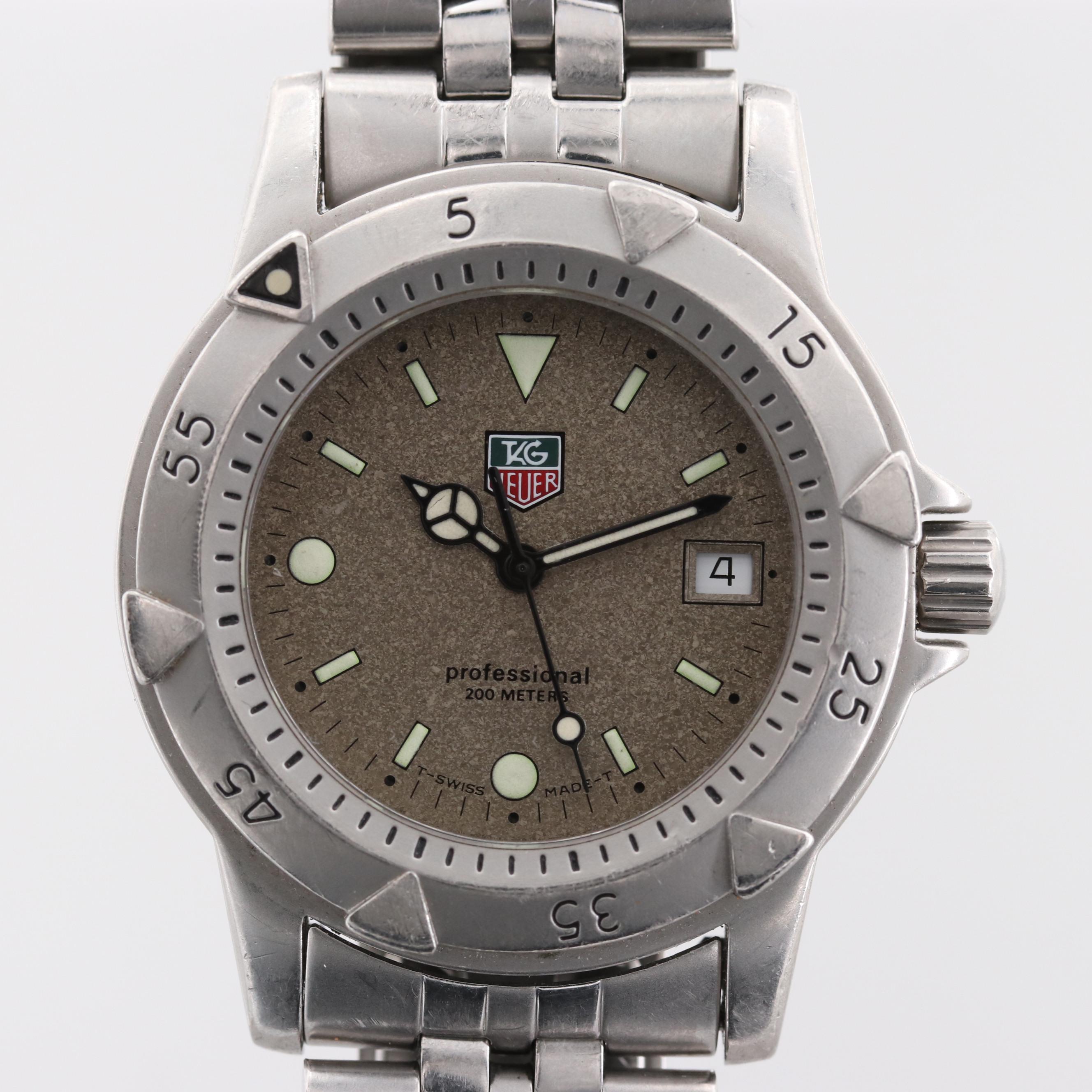 TAG Heuer 1500 Professional Stainless Steel Watch