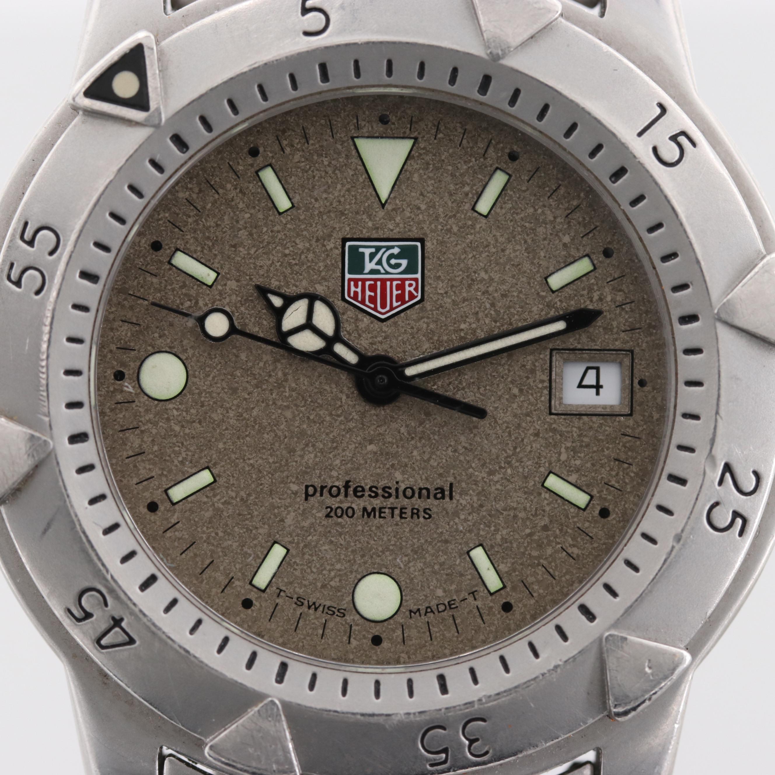TAG Heuer 1500 Professional Stainless Steel Watch