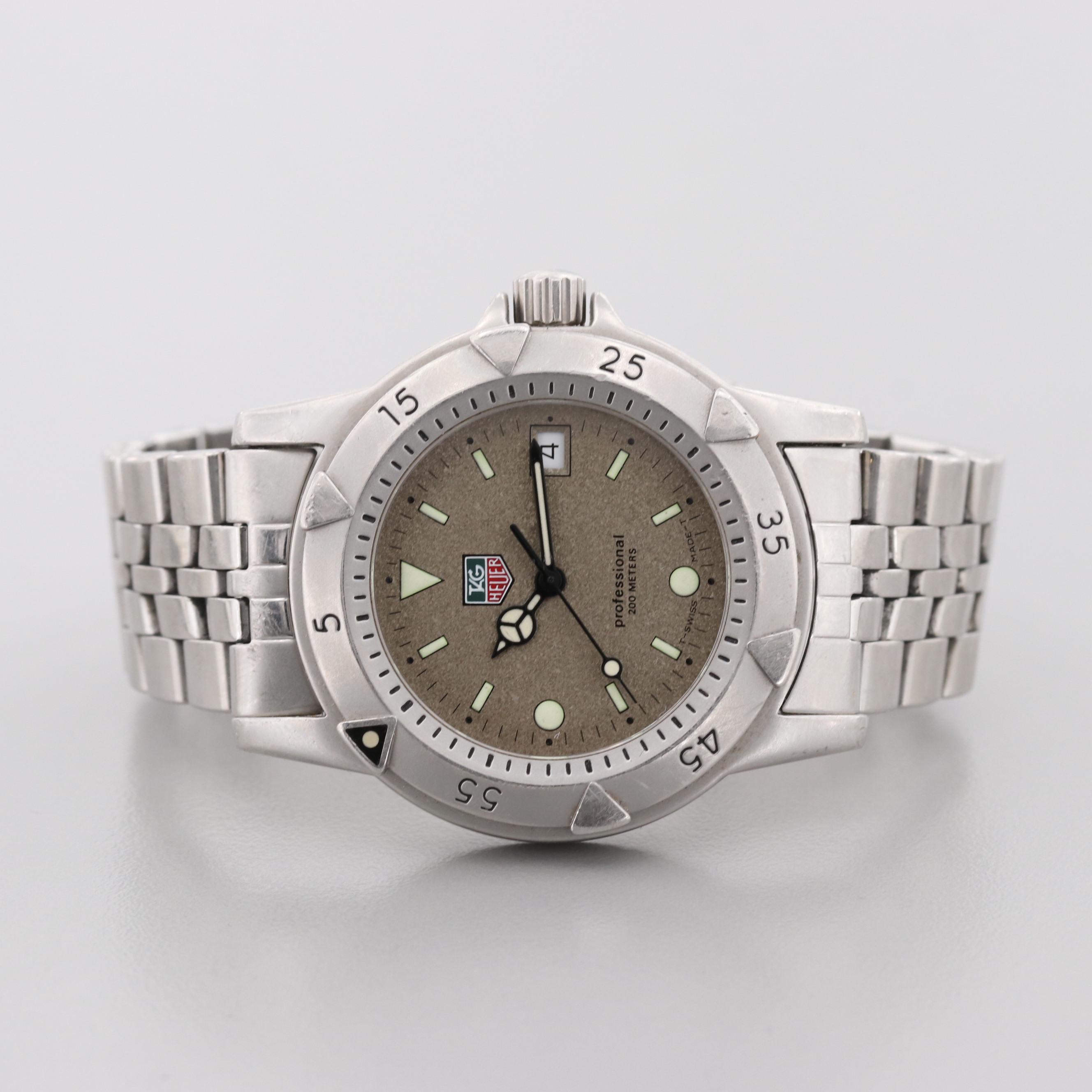 TAG Heuer 1500 Professional Stainless Steel Watch