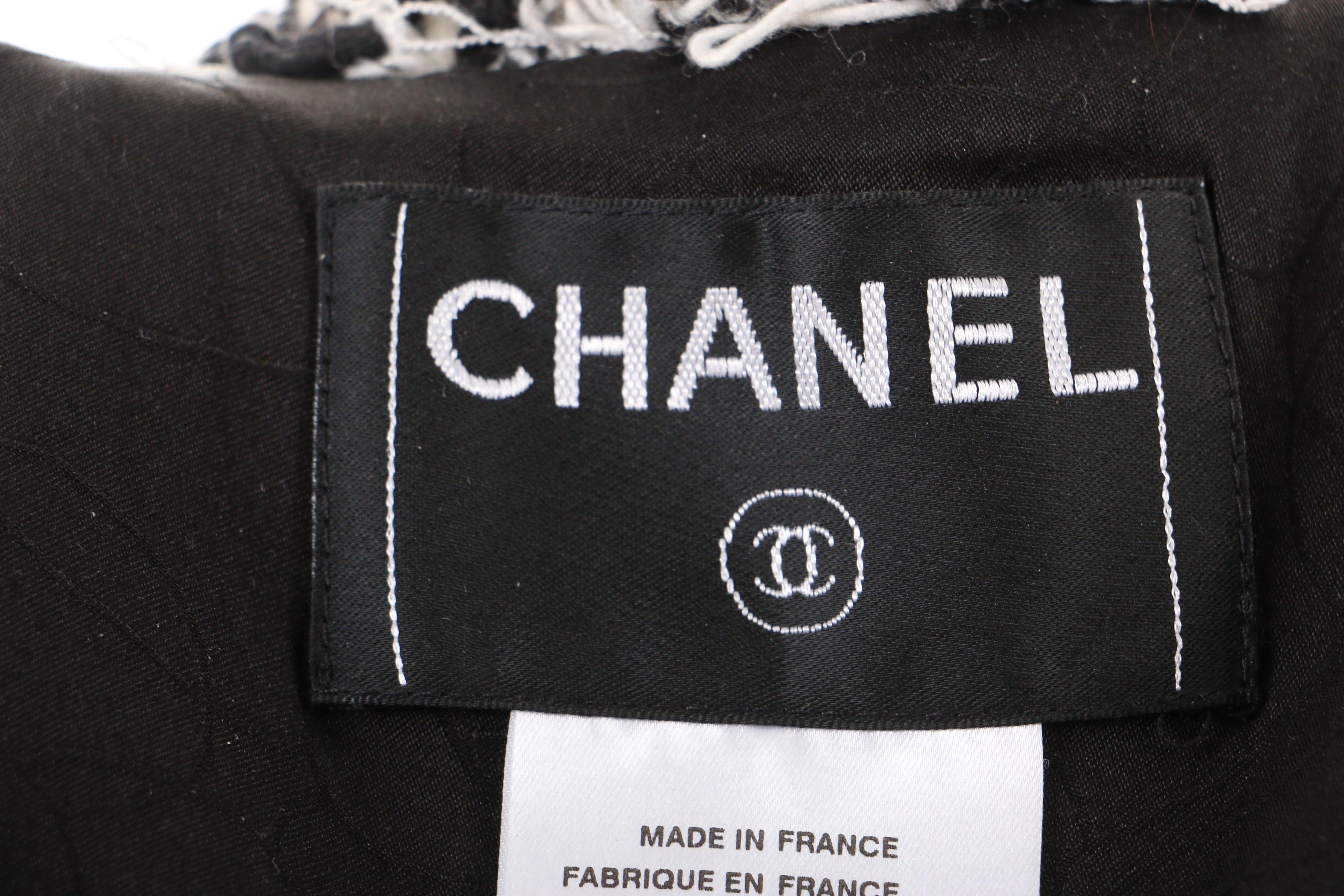 Chanel Fall/Winter 2003 Collection Sequin Accent Jacket and Wool Trousers