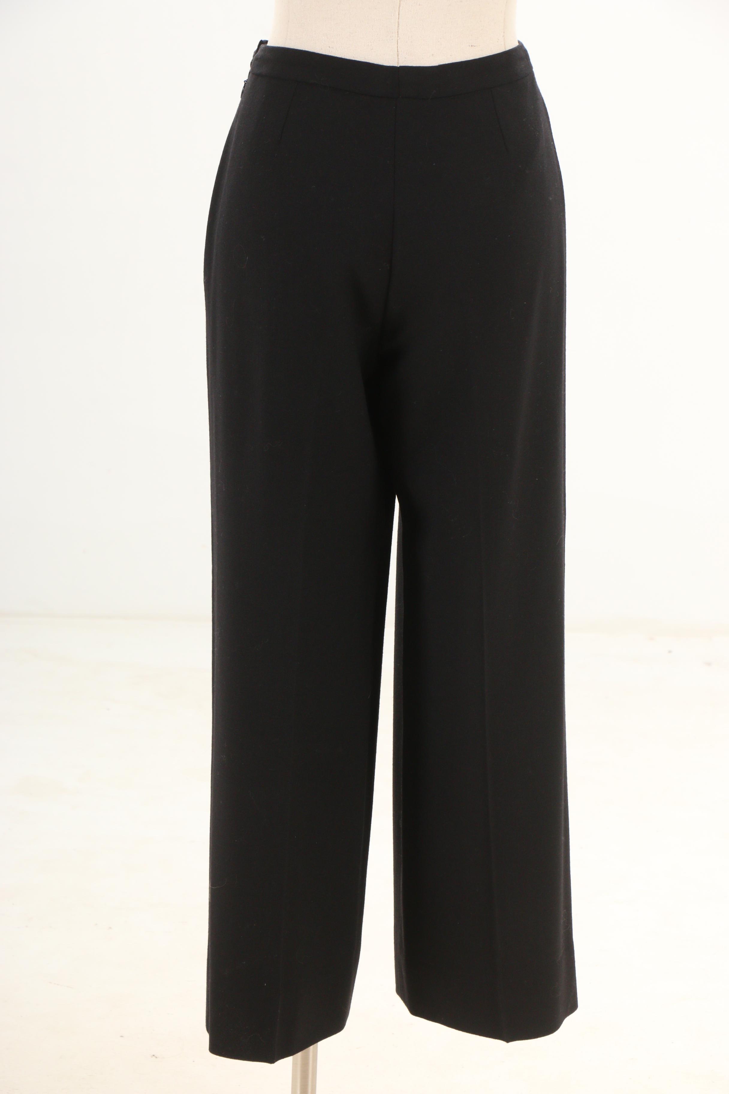 Chanel Fall/Winter 2003 Collection Sequin Accent Jacket and Wool Trousers