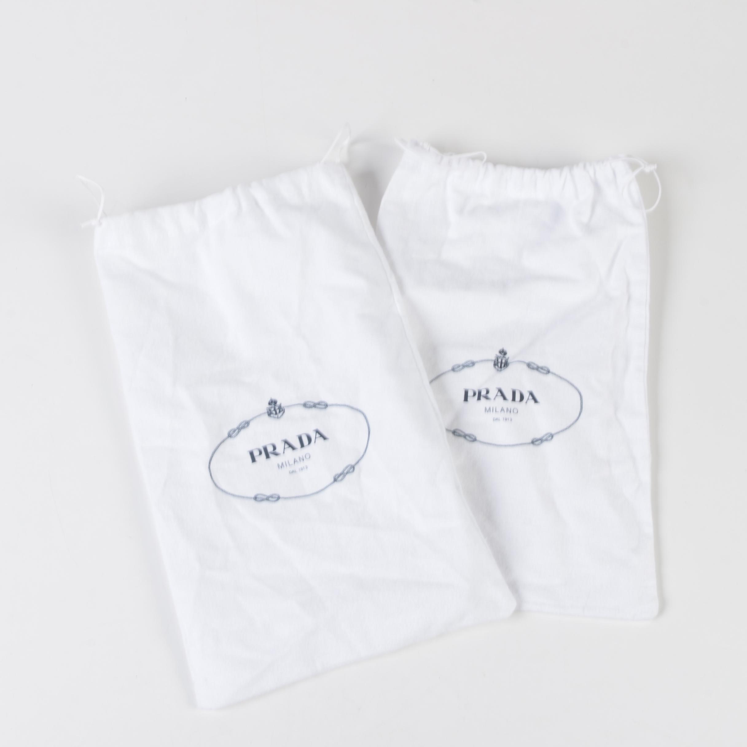 Women's Prada Black Textured Patent Leather Pumps