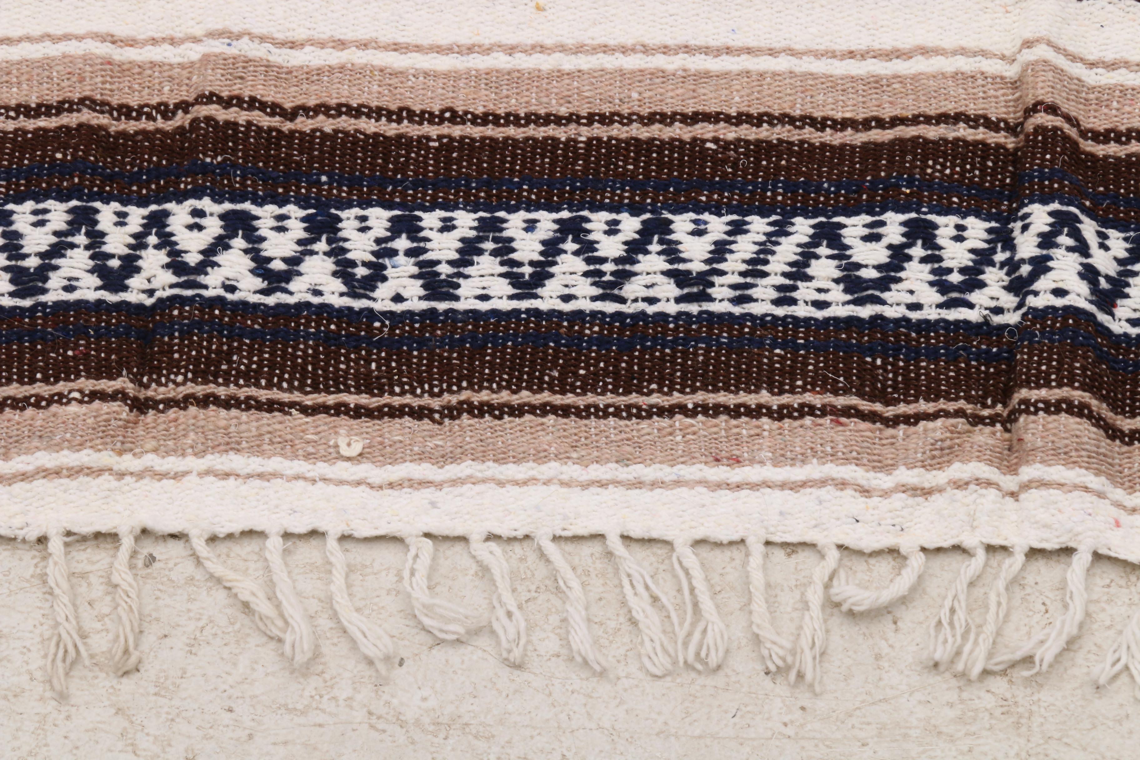 Film Prop Mexican Style Wool Blanket From "The Old Man & The Gun"