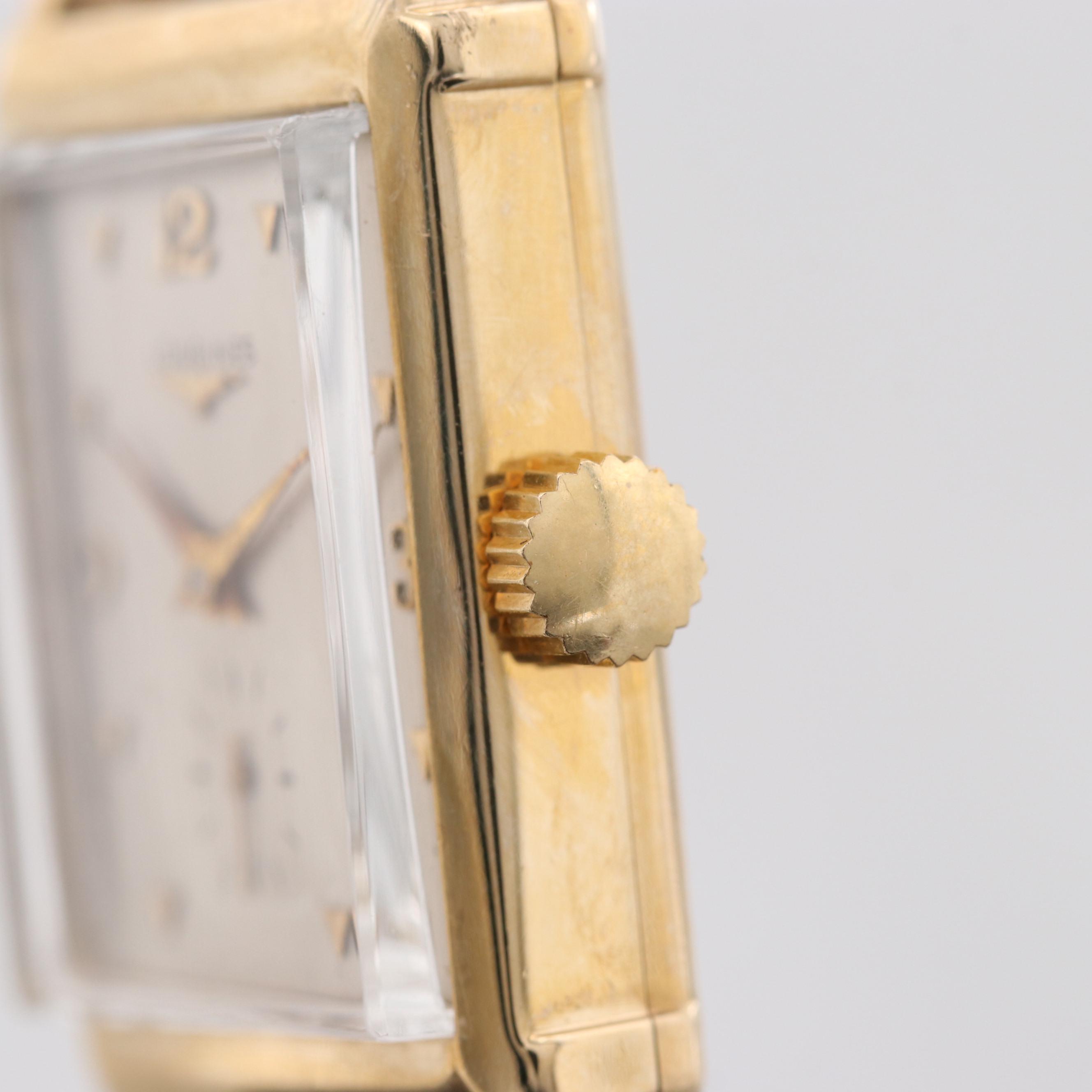 Vintage Longines 14K Yellow Gold Stem Wind Watch