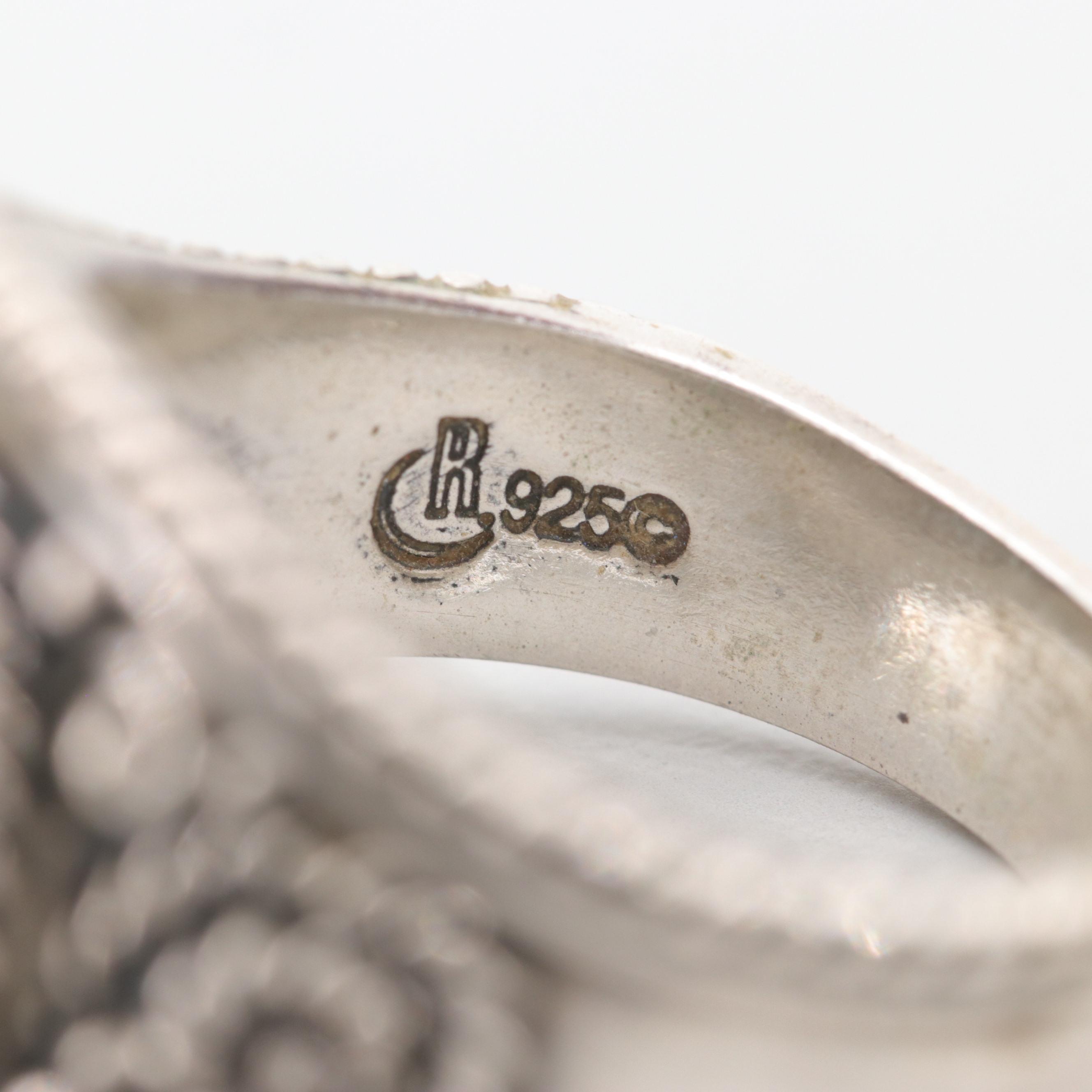 Relios by Carolyn Pollack Sterling Silver Charoite Ring