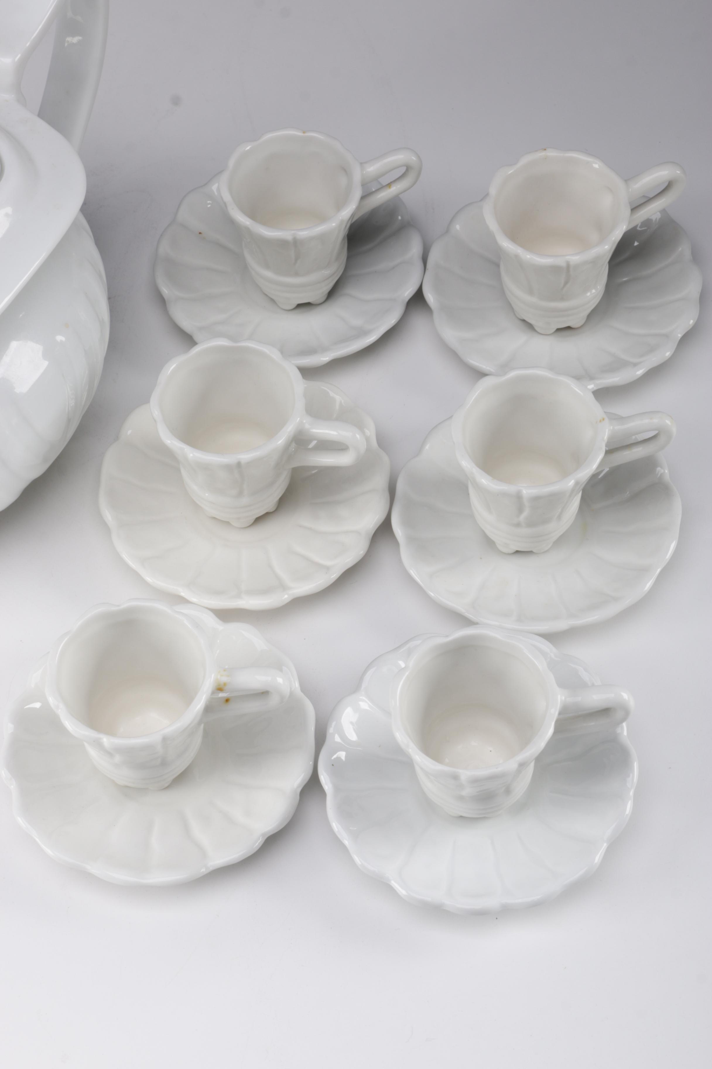 Antique Reflections Ceramic Tea Set