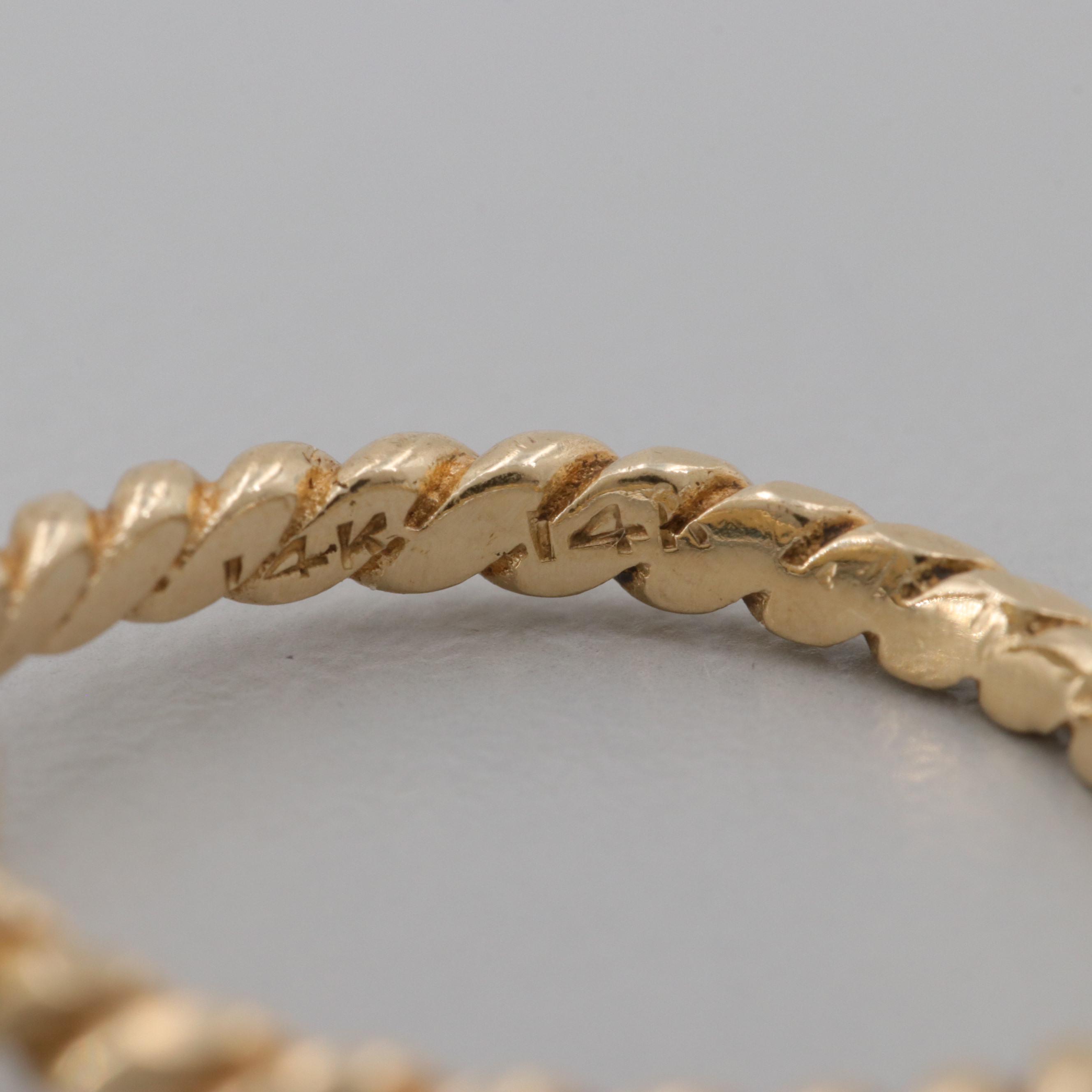 14K Yellow Gold Blue Diamond and Blue Sapphire Ring