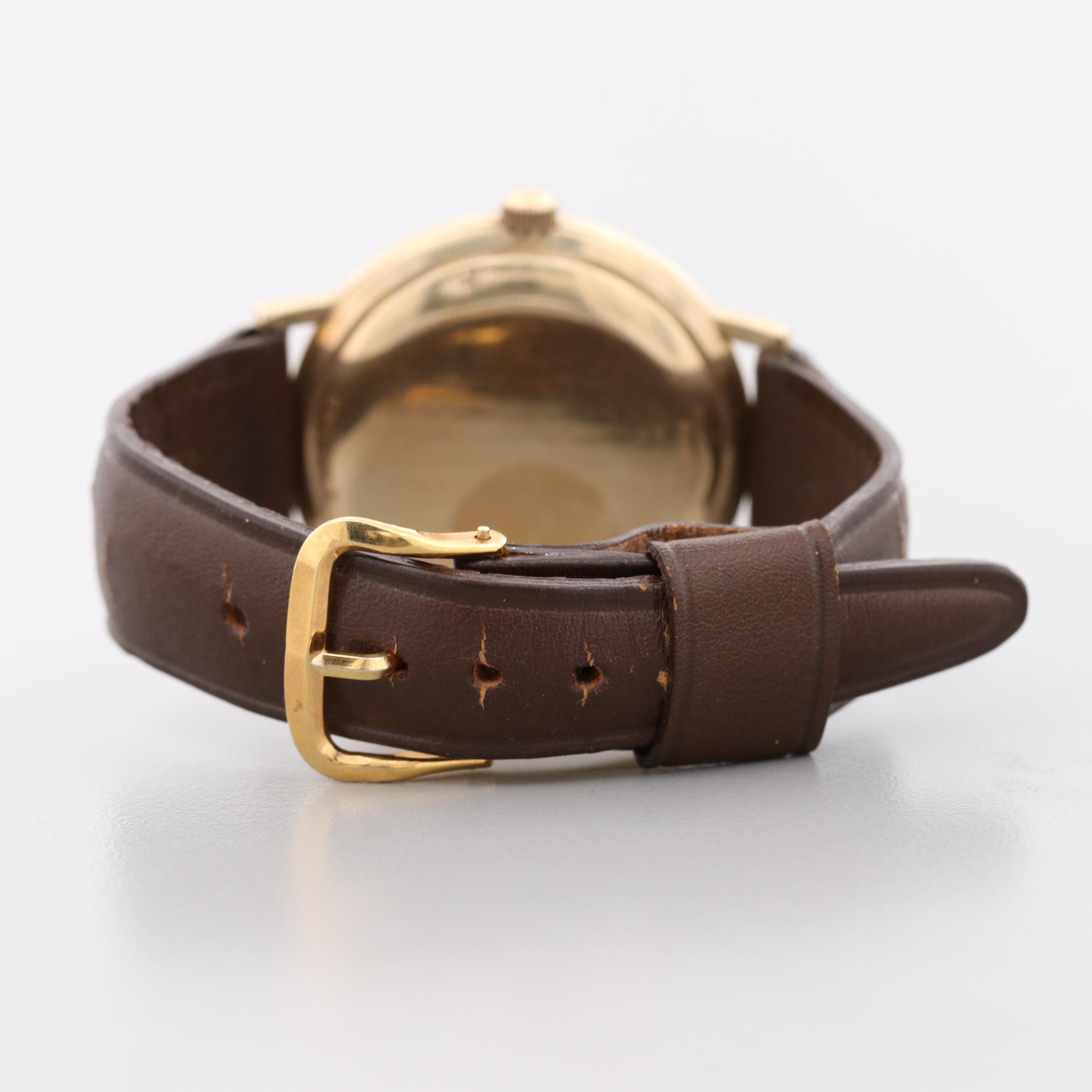 Hamilton Masterpiece 14K Yellow Gold Electronic Watch With Date Window