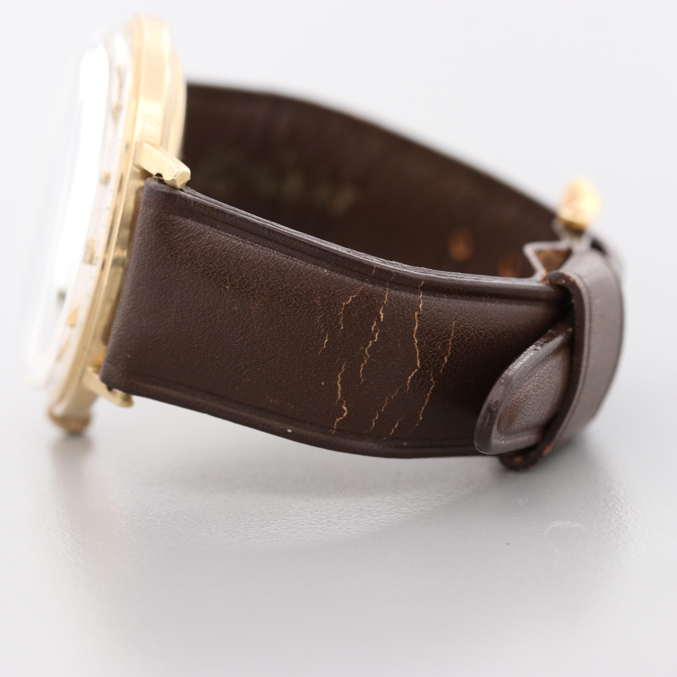 Hamilton Masterpiece 14K Yellow Gold Electronic Watch With Date Window