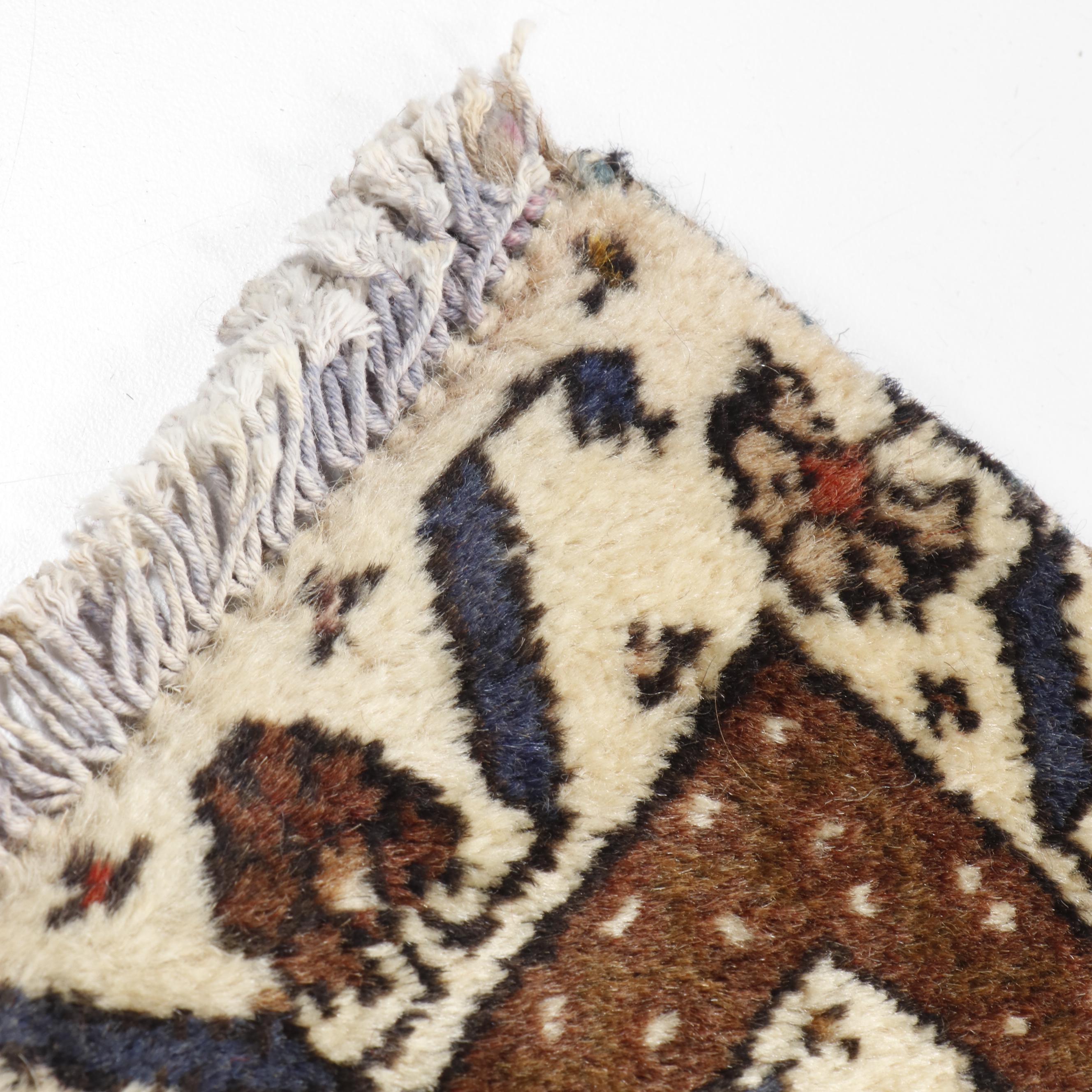 Hand Knotted Persian Heriz Wool Rug