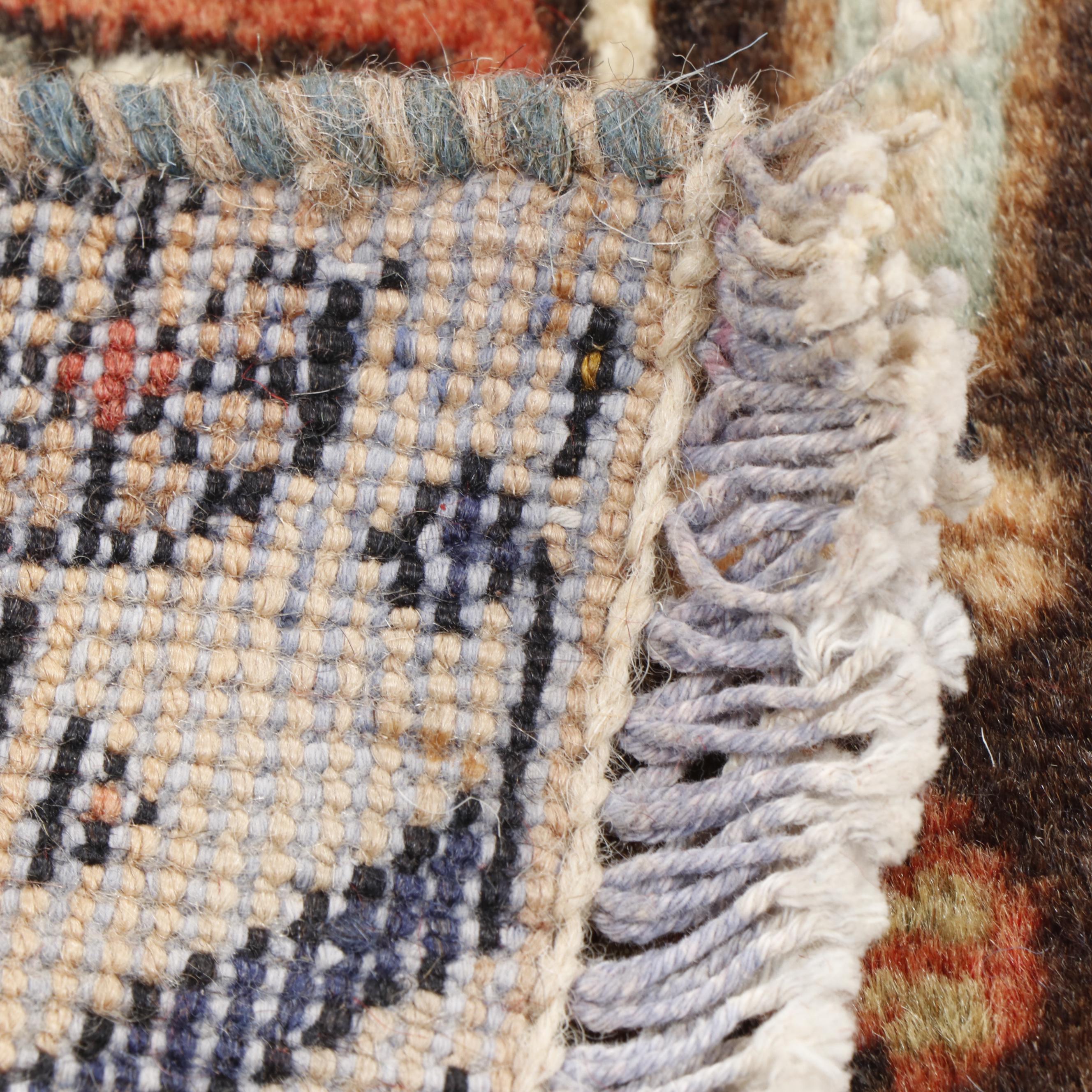 Hand Knotted Persian Heriz Wool Rug